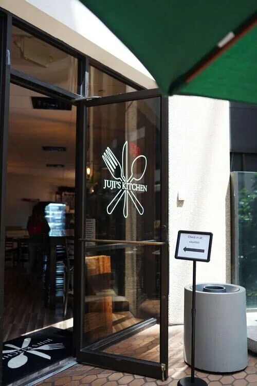 Juji's Kitchen entrance