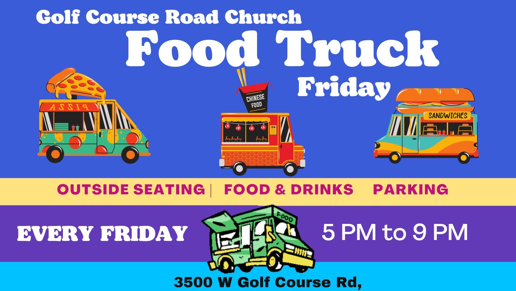 Food Truck Fridays at GCR Church