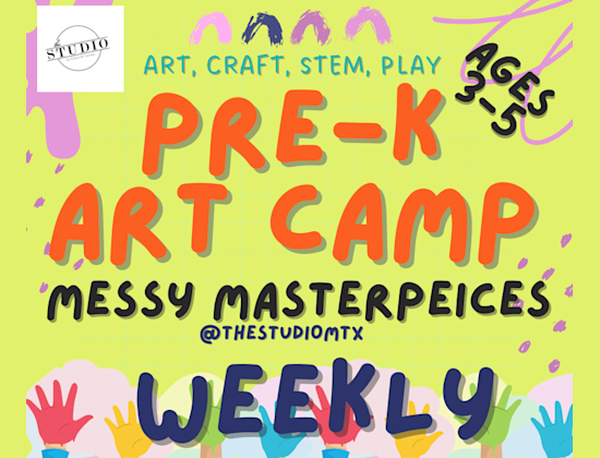 Pre-K Art Camp - Messy Masterpieces