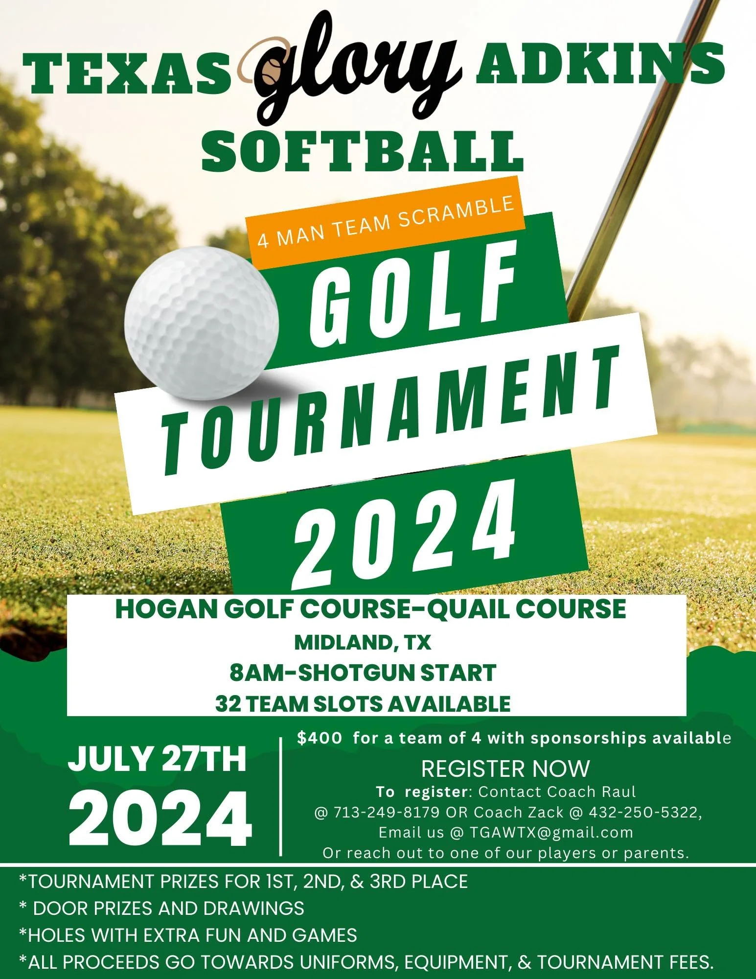Glory Adkins Golf Tournament