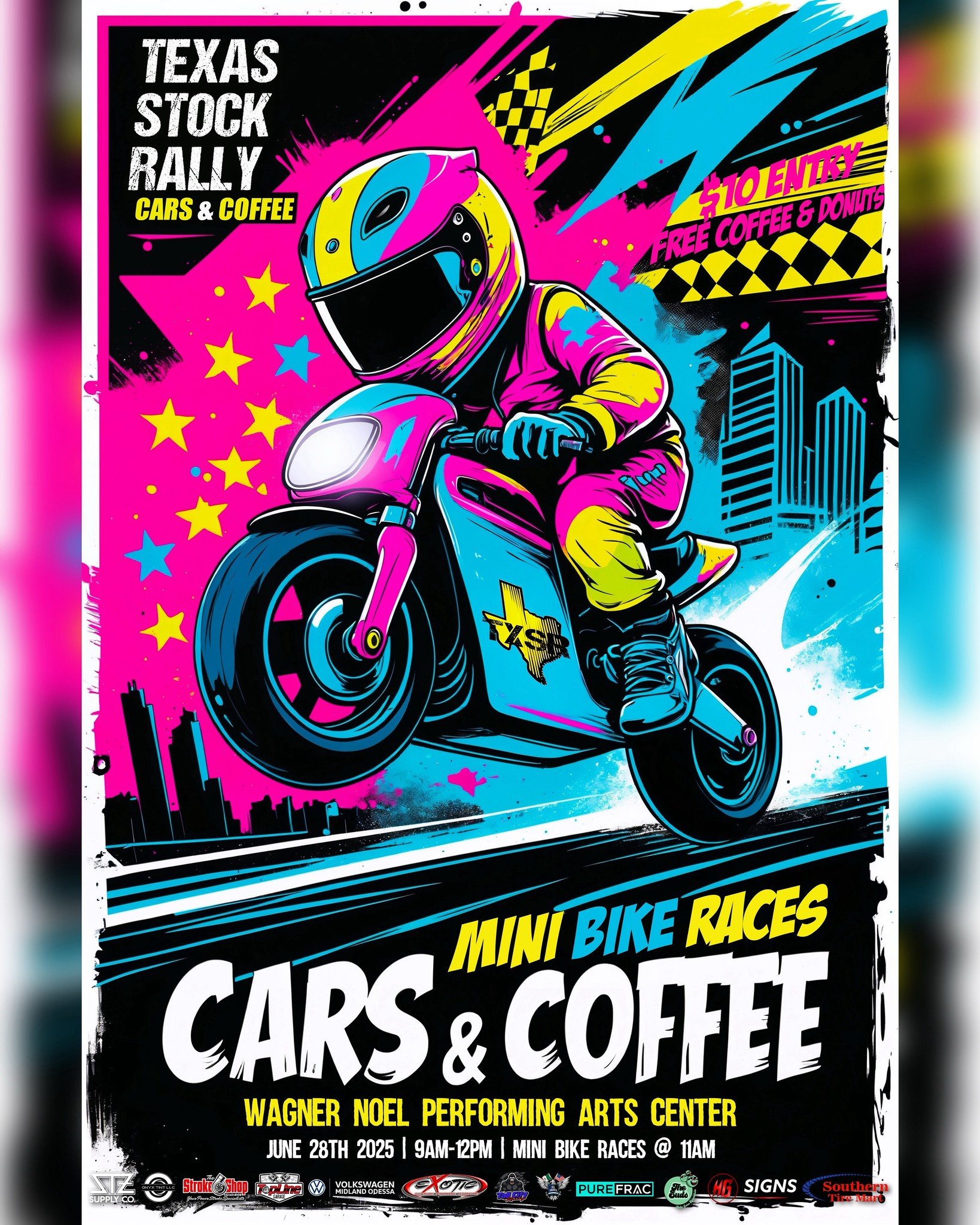 Cars and Coffee / Mini Bike Racing