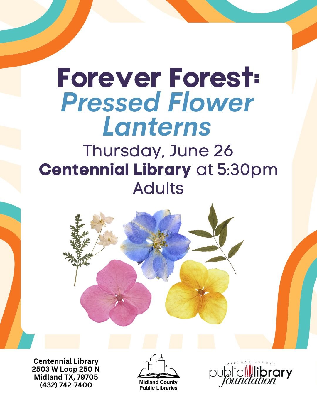 Forever Forest: Pressed Flower Lanterns