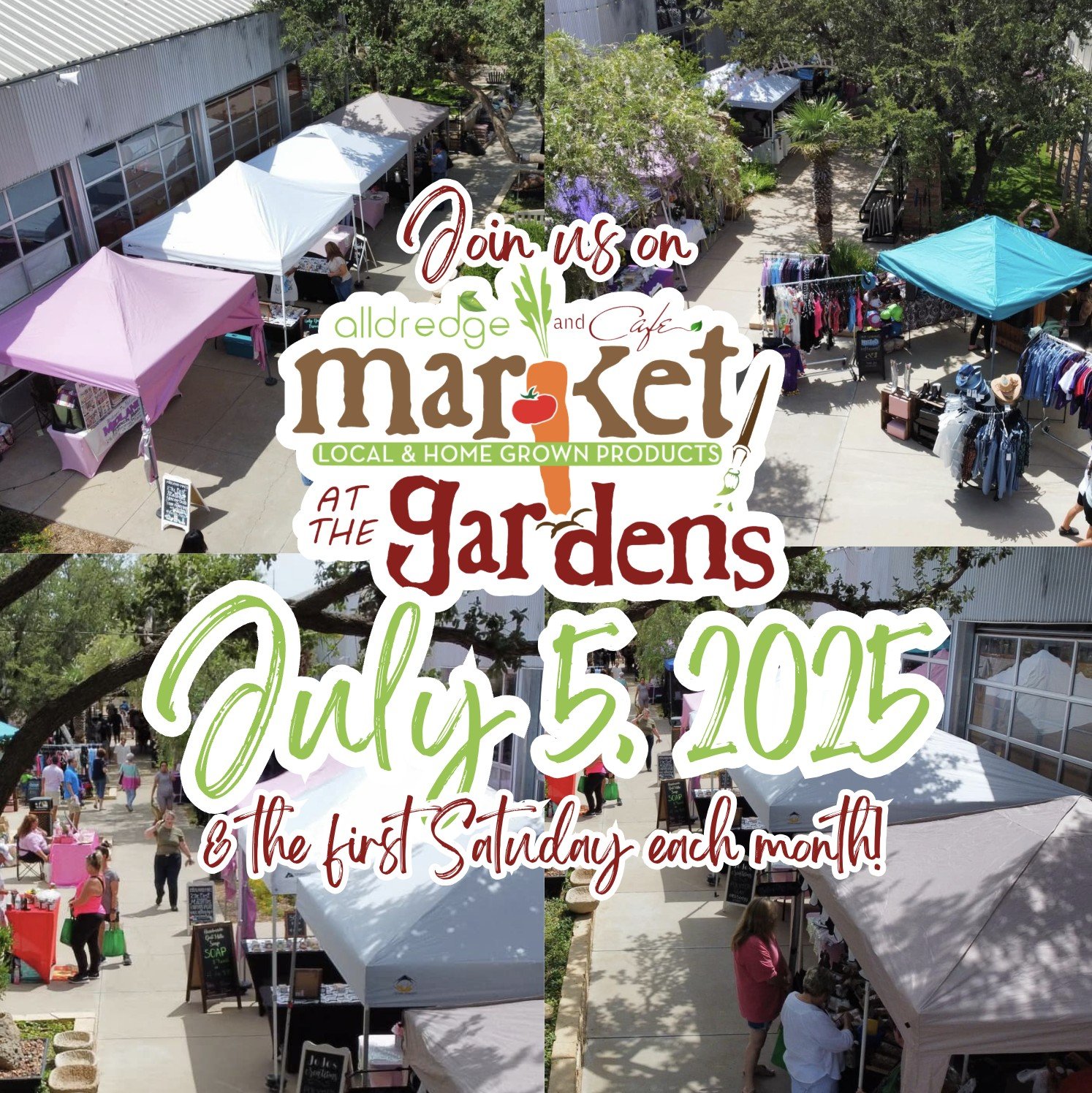 July Market at the Gardens