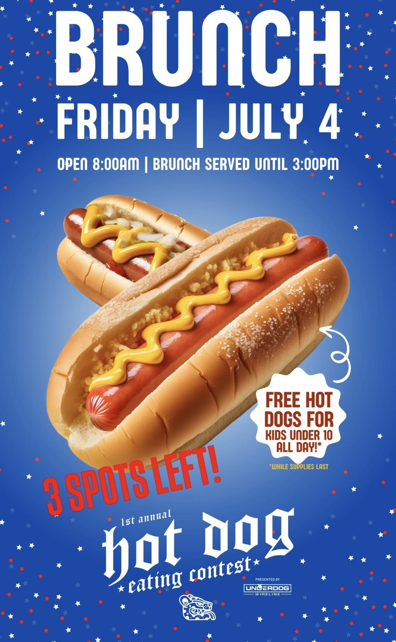 1st Annual Hot Dog Eating Contest