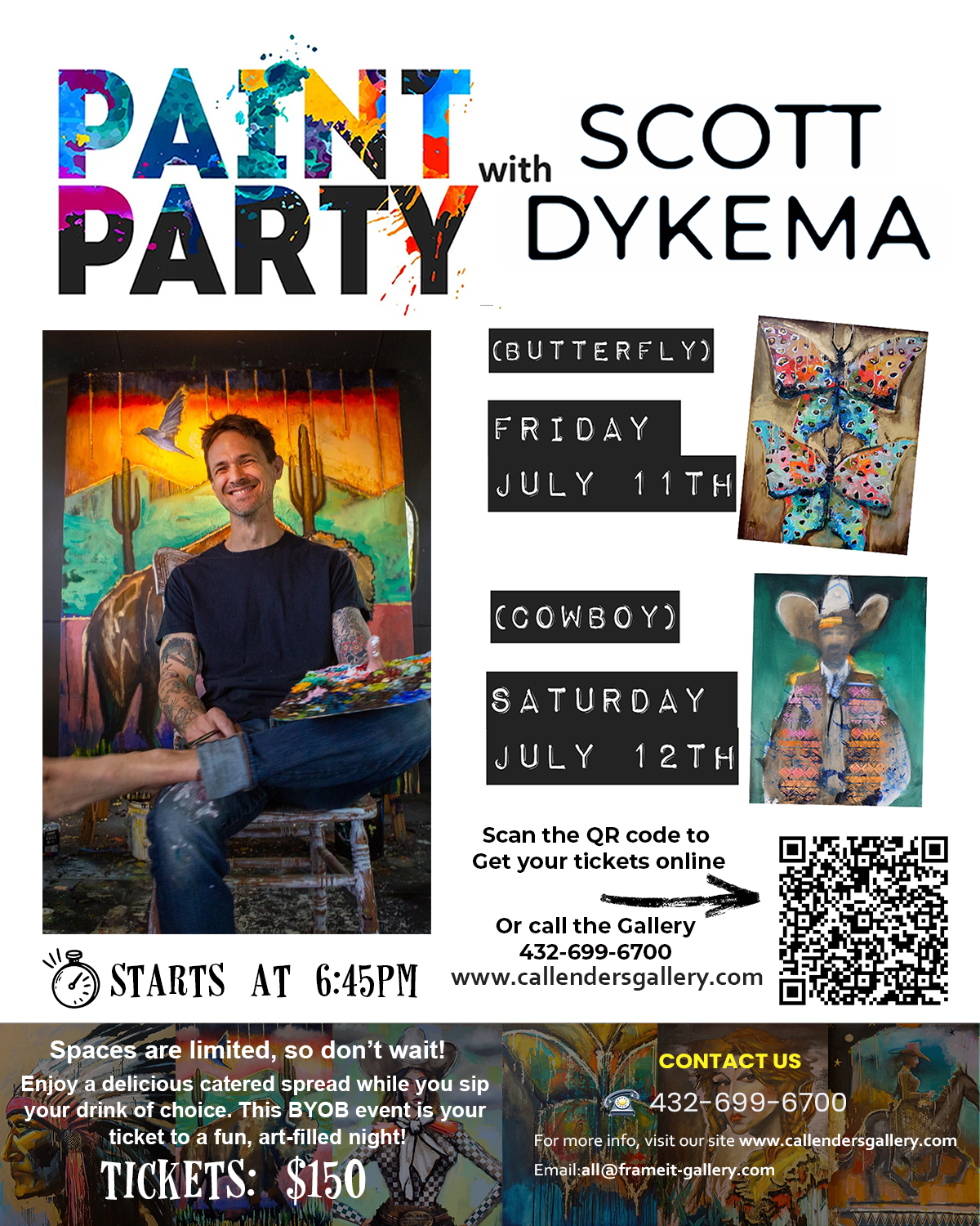 Painting Party with Scott Dykema