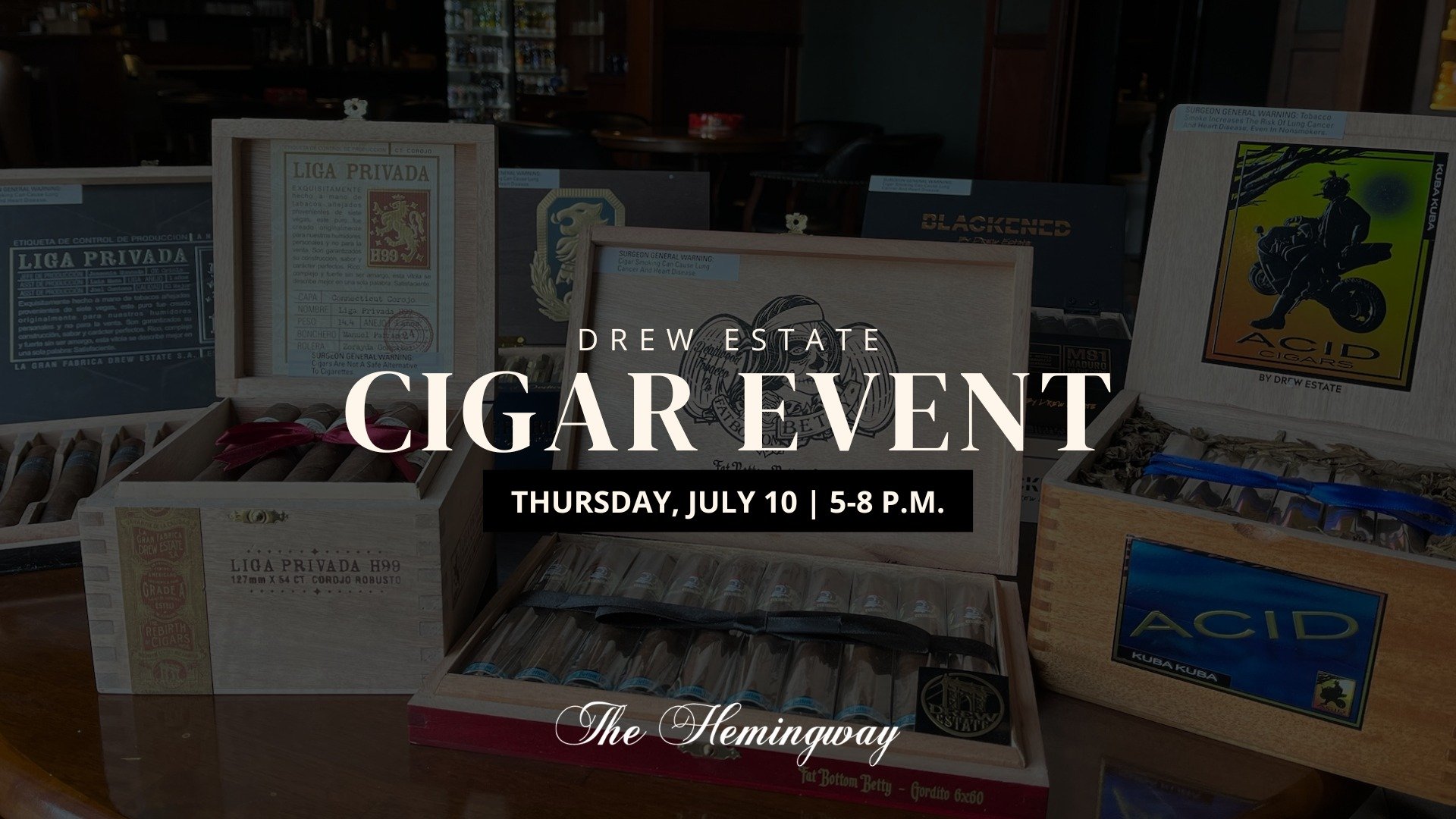 Cigar Event: Drew Estate Cigars