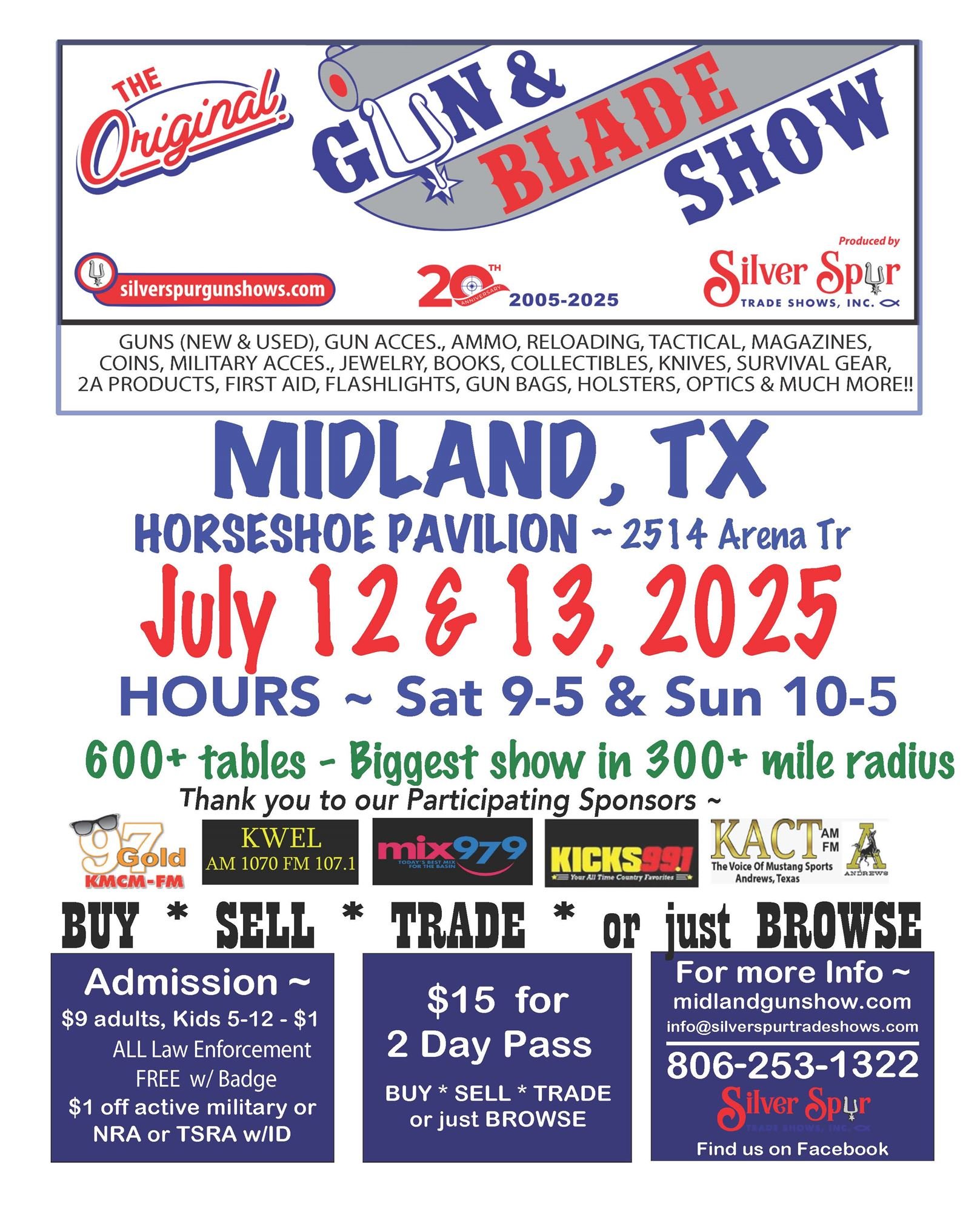 Silver Spur Gun & Blade Show