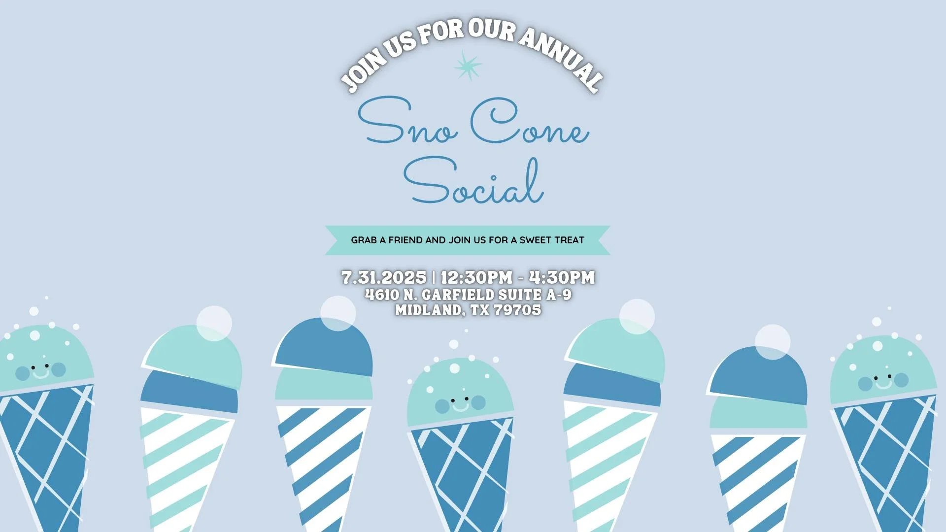 Annual Sno Cone Social