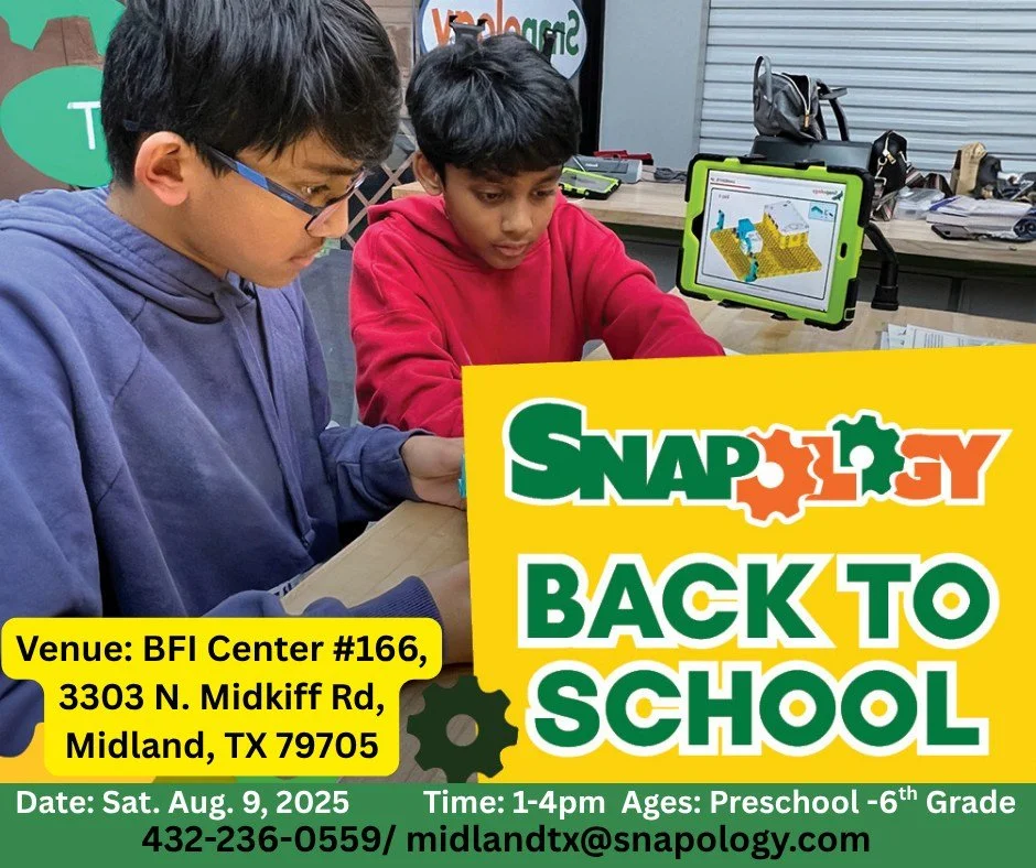Snapology Back to School Event