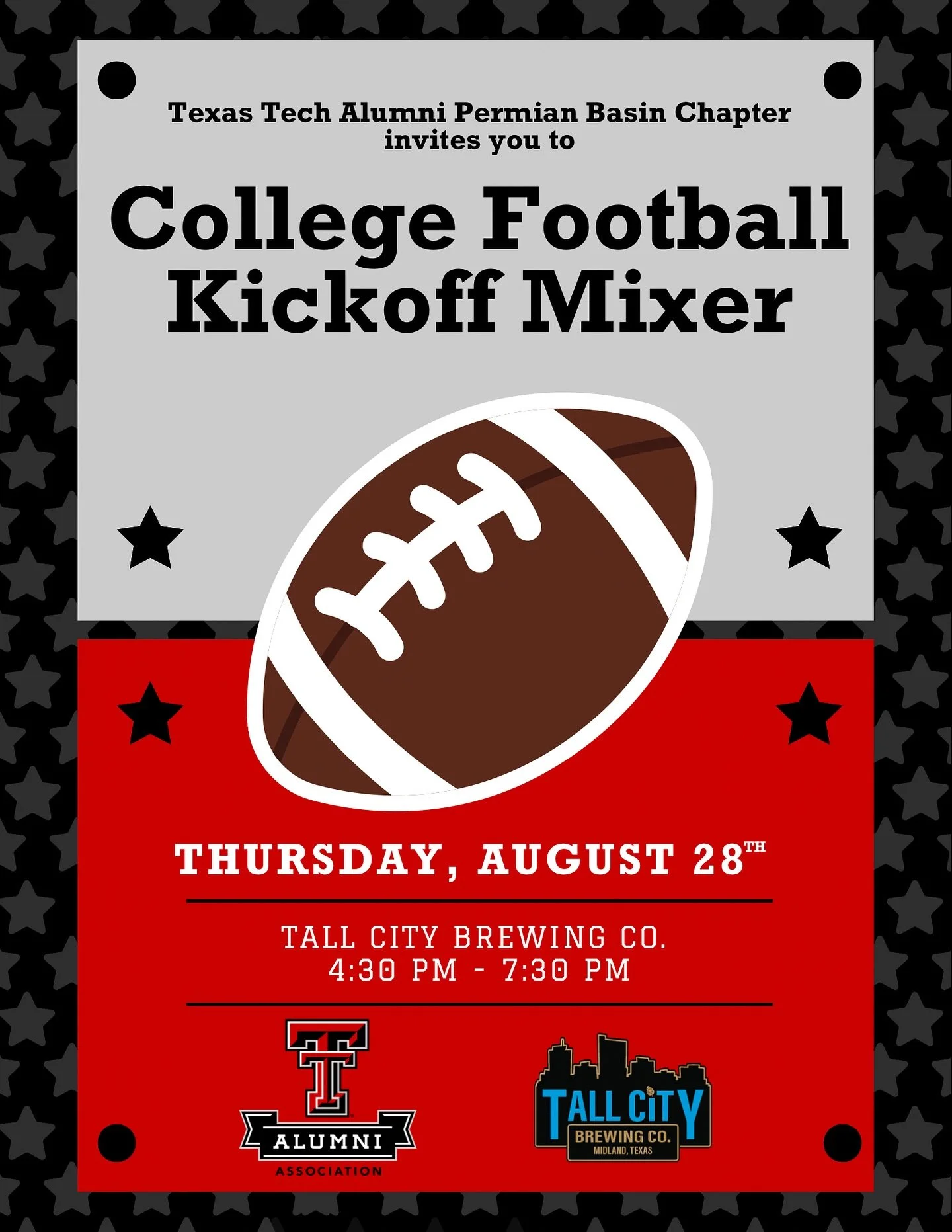 College Football Kick Off Mixer