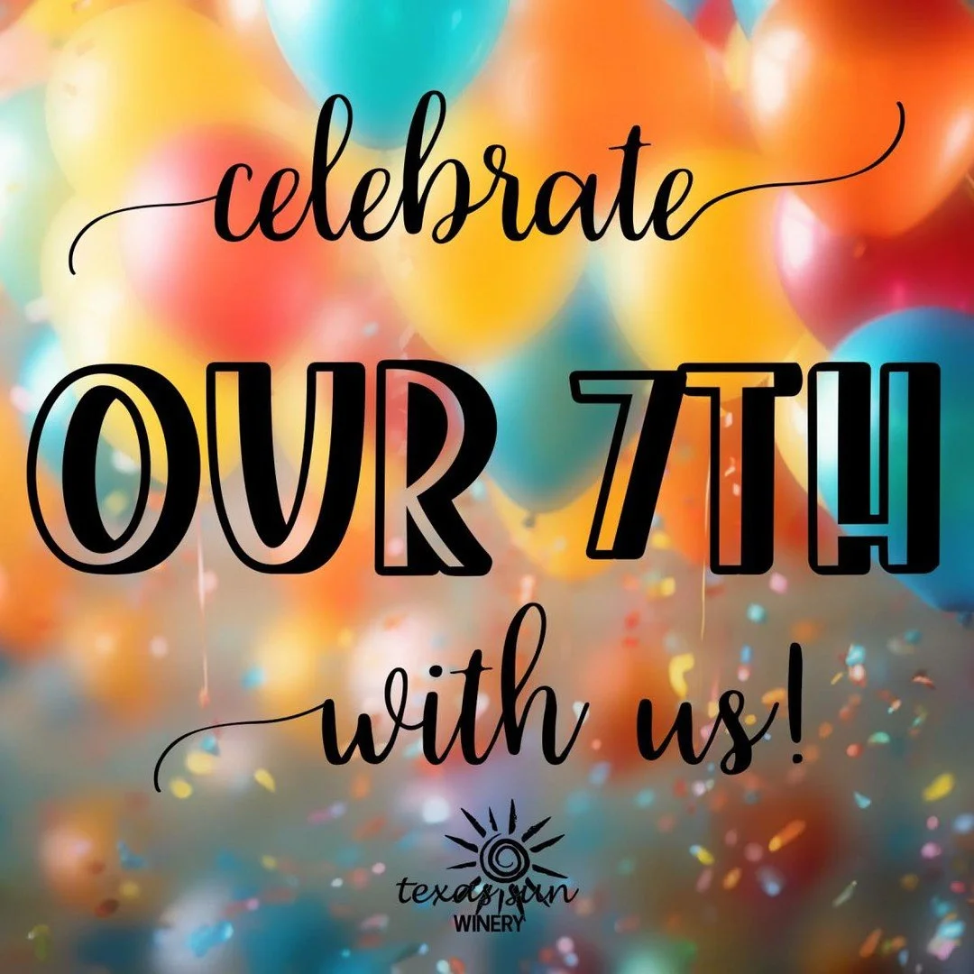 August is our 7th Anniversary month!