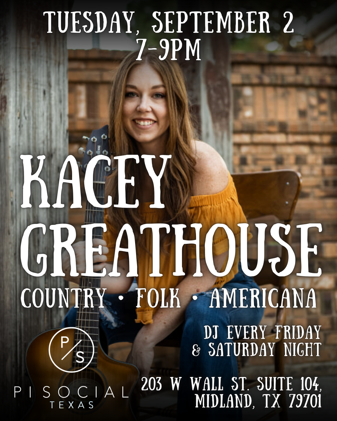Kacey Greathouse Live at Pi Social
