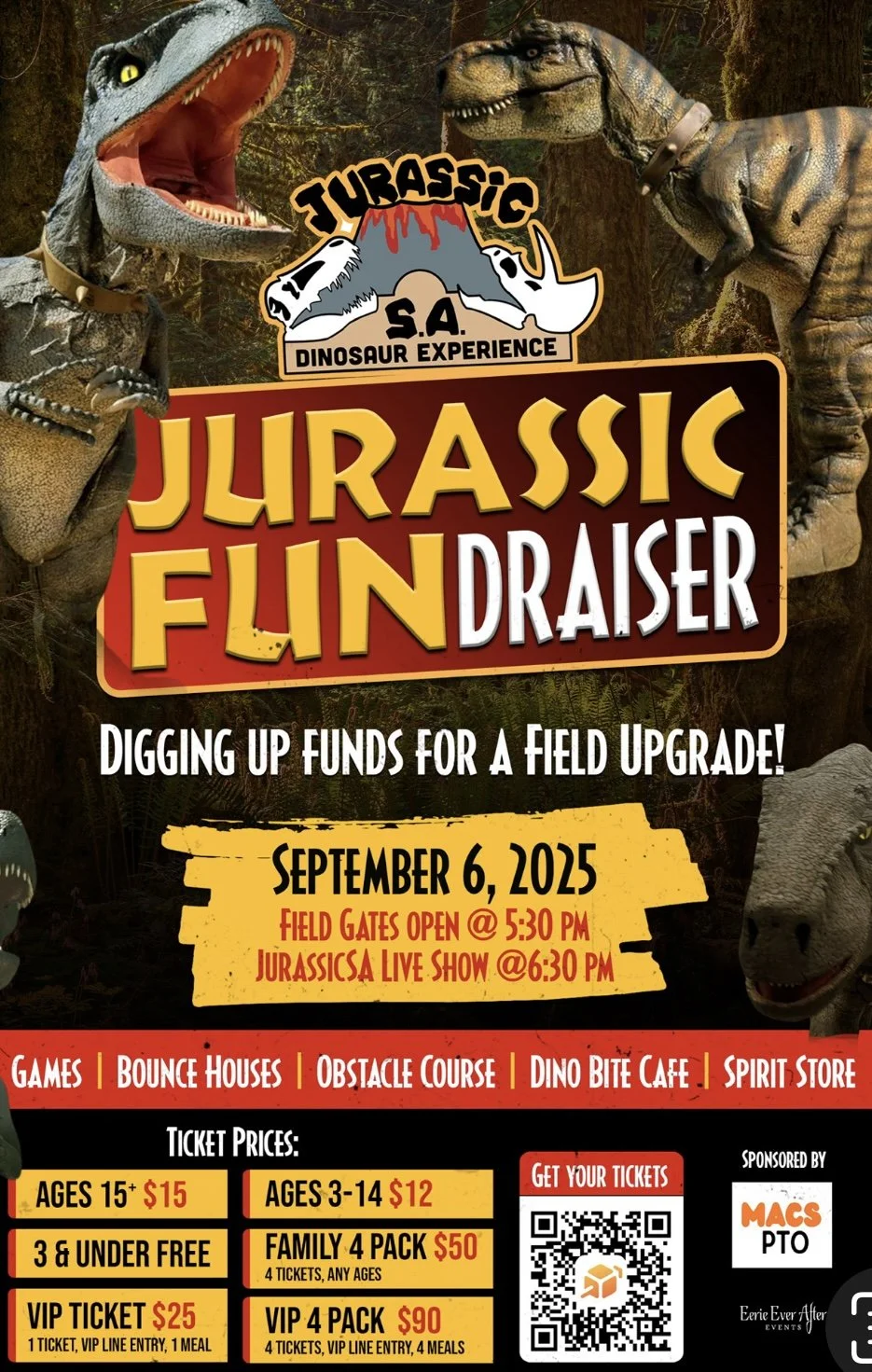 Jurassic FUNdraiser