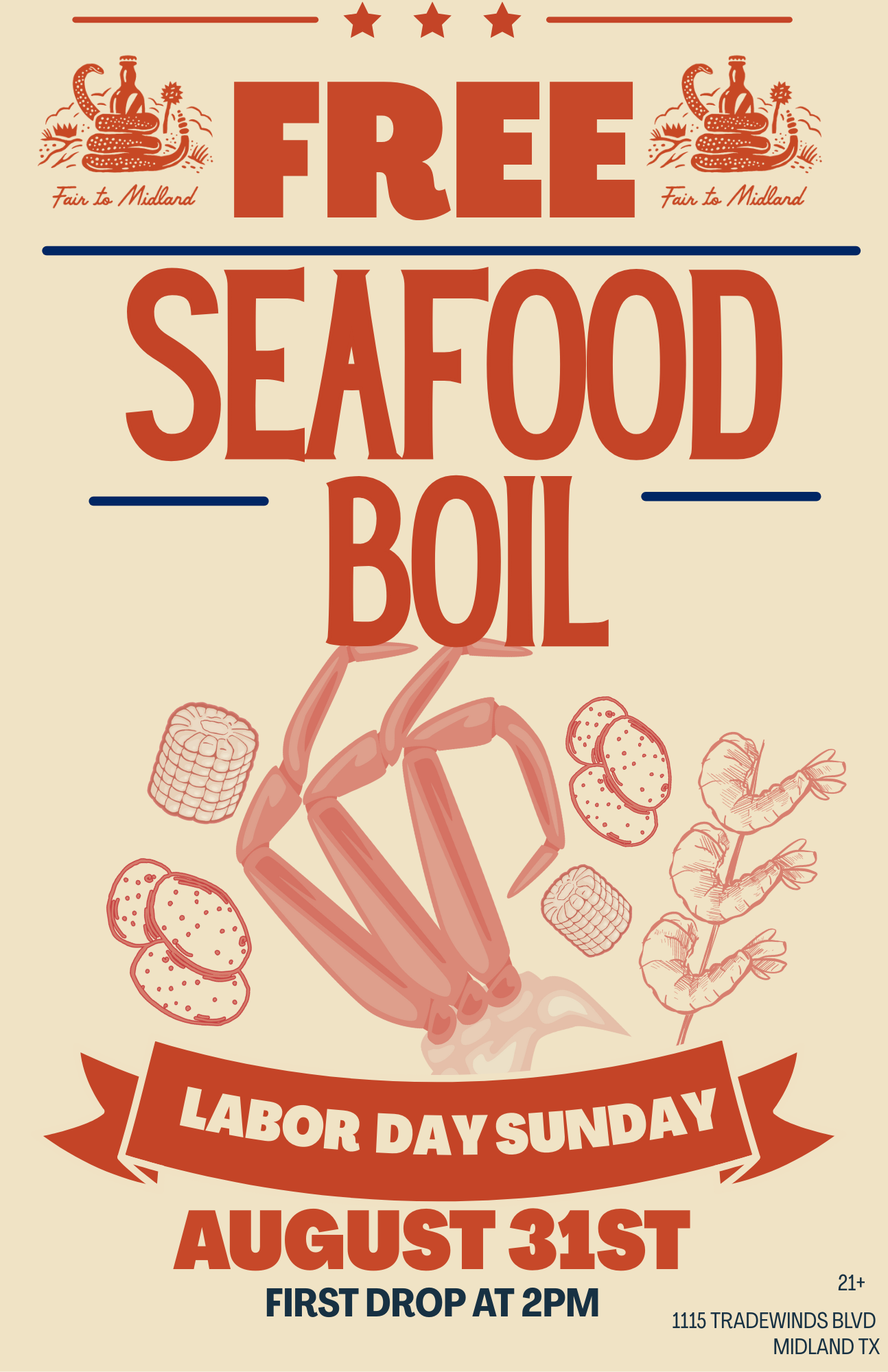 One Last Summer FREE Seafood Boil