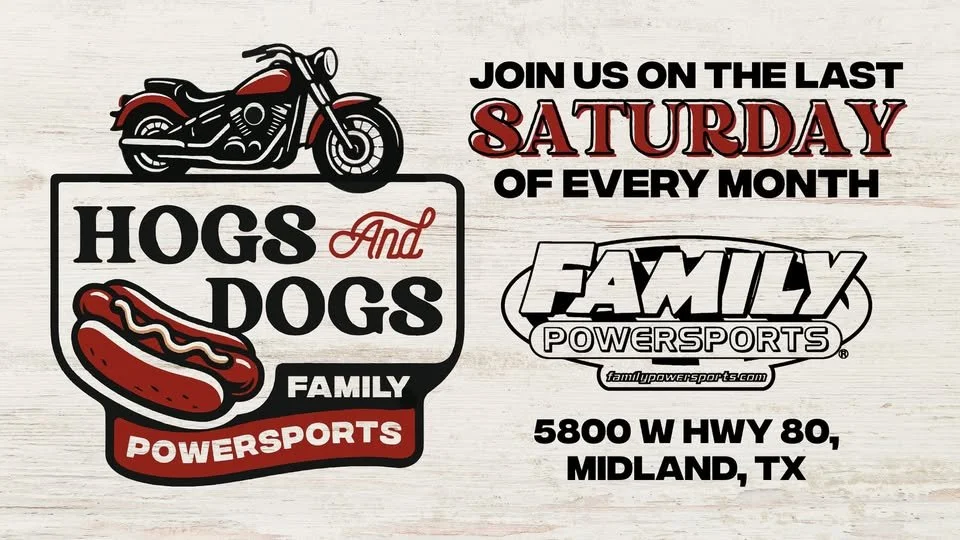 Hot Dogs and Dogs - Midland Motorcycle Meet