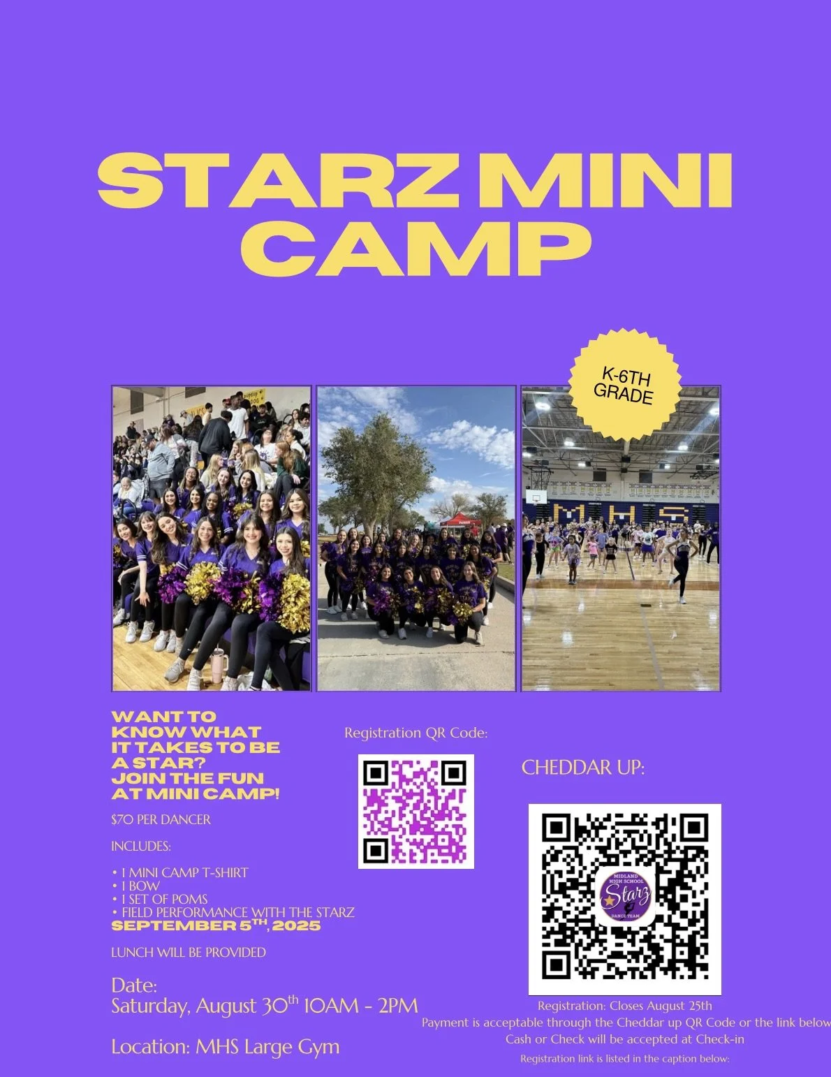 Starz Mini Camp