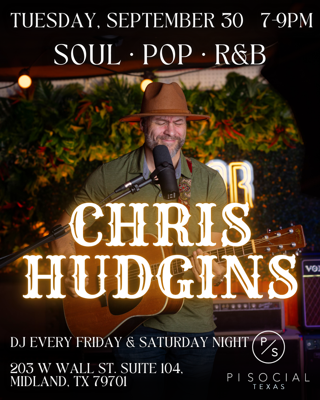 Chris Hudgins Live at Pi Social