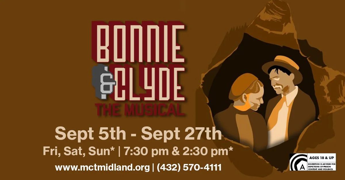 Bonnie & Clyde: The Musical at Midland Community Theatre