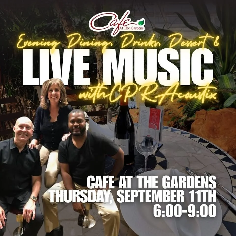 Dinner, Drinks & Live Music with CPR Acoustix!
