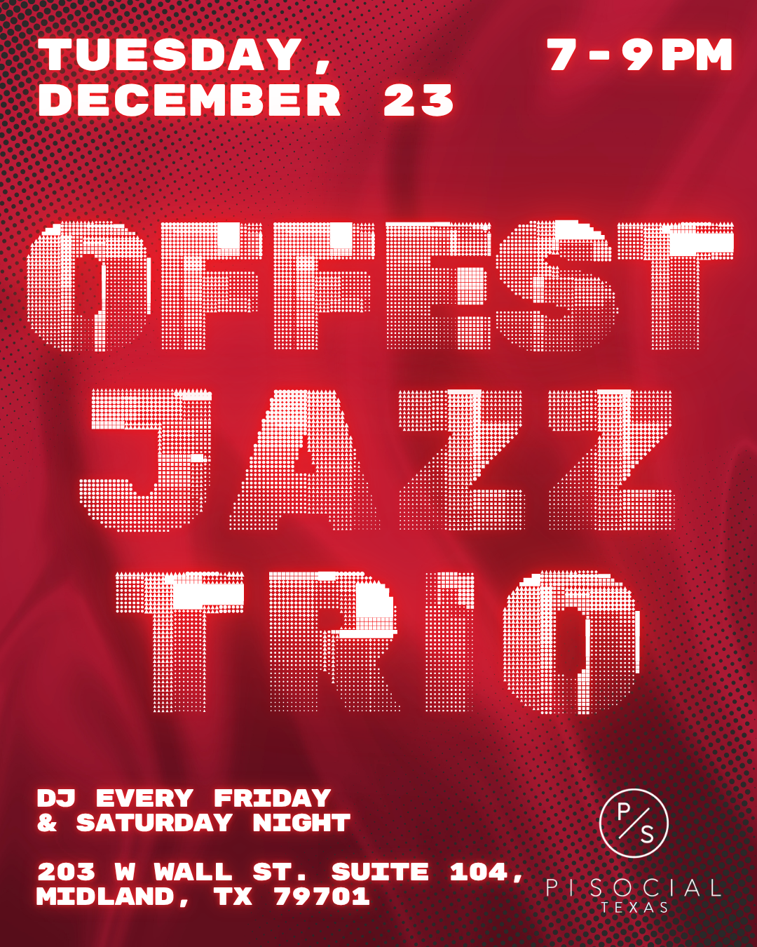 Offset Jazz Trio Live at Pi Social