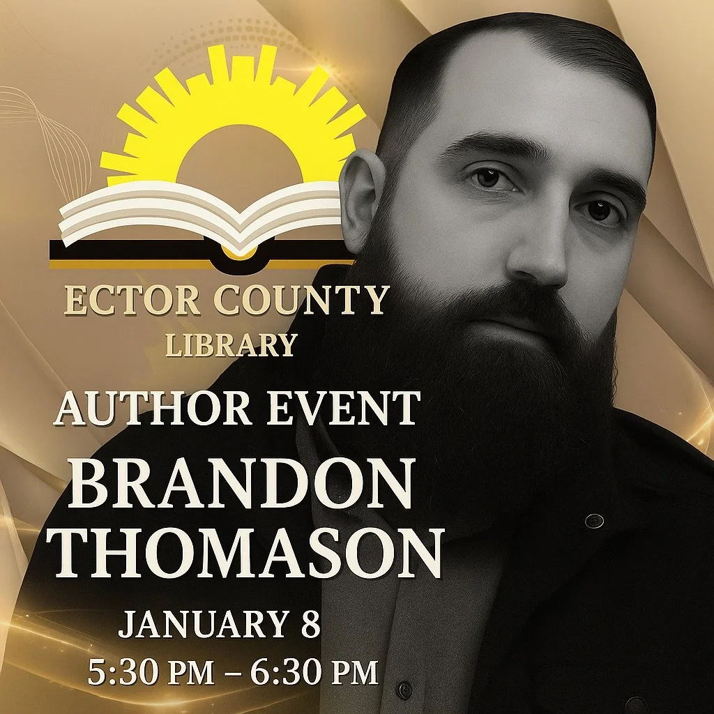 Author Event with Brandon Thomason Ector County Library