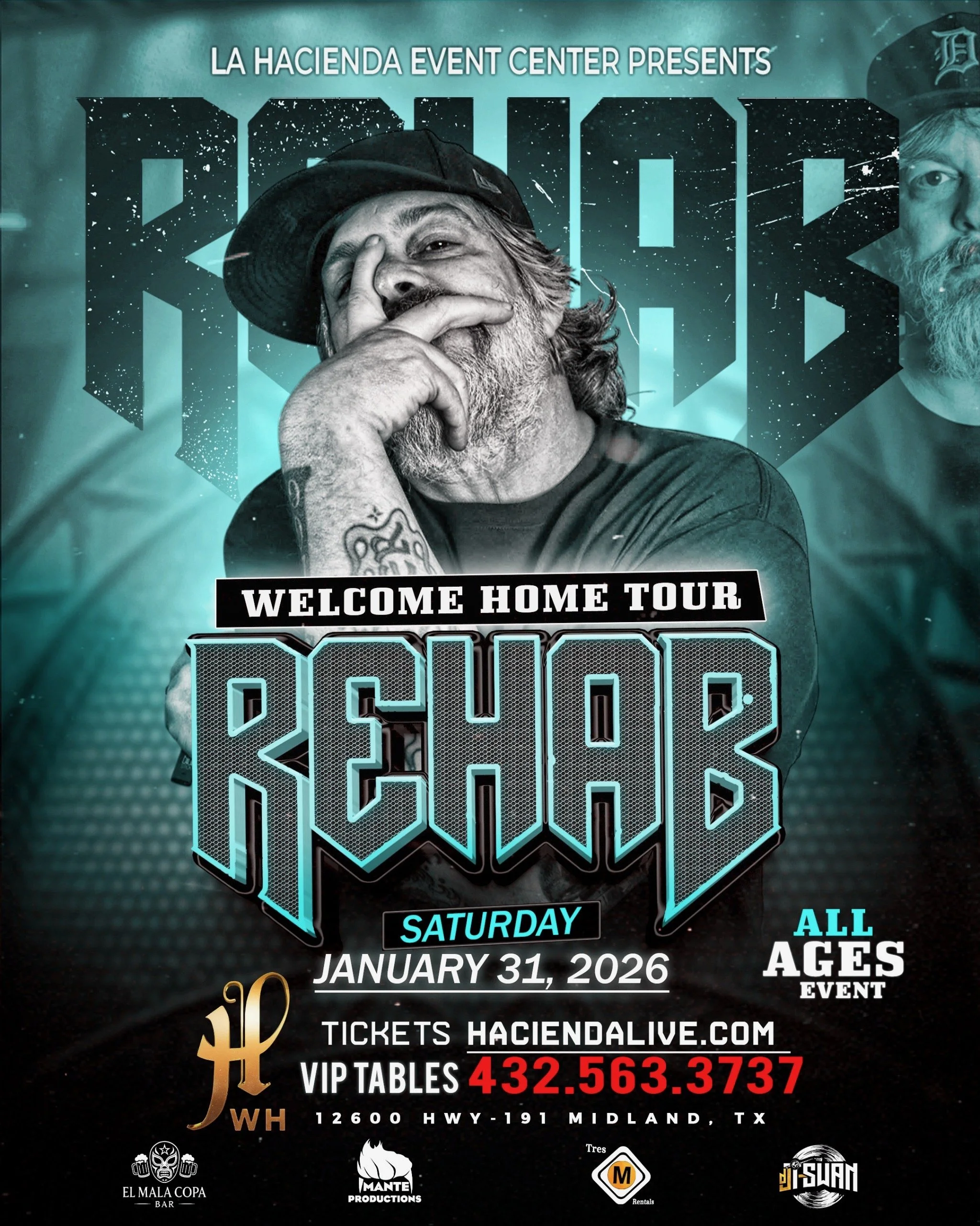 Rehab Live in concert (Welcome Home Tour)