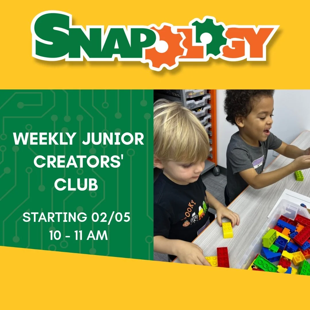 Snapology's Weekly Junior Creators' Club (Free Trial Class)