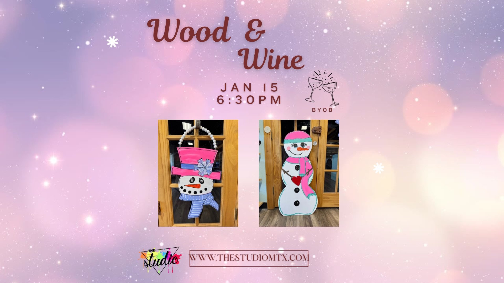 Wood & Wine: Snowman 