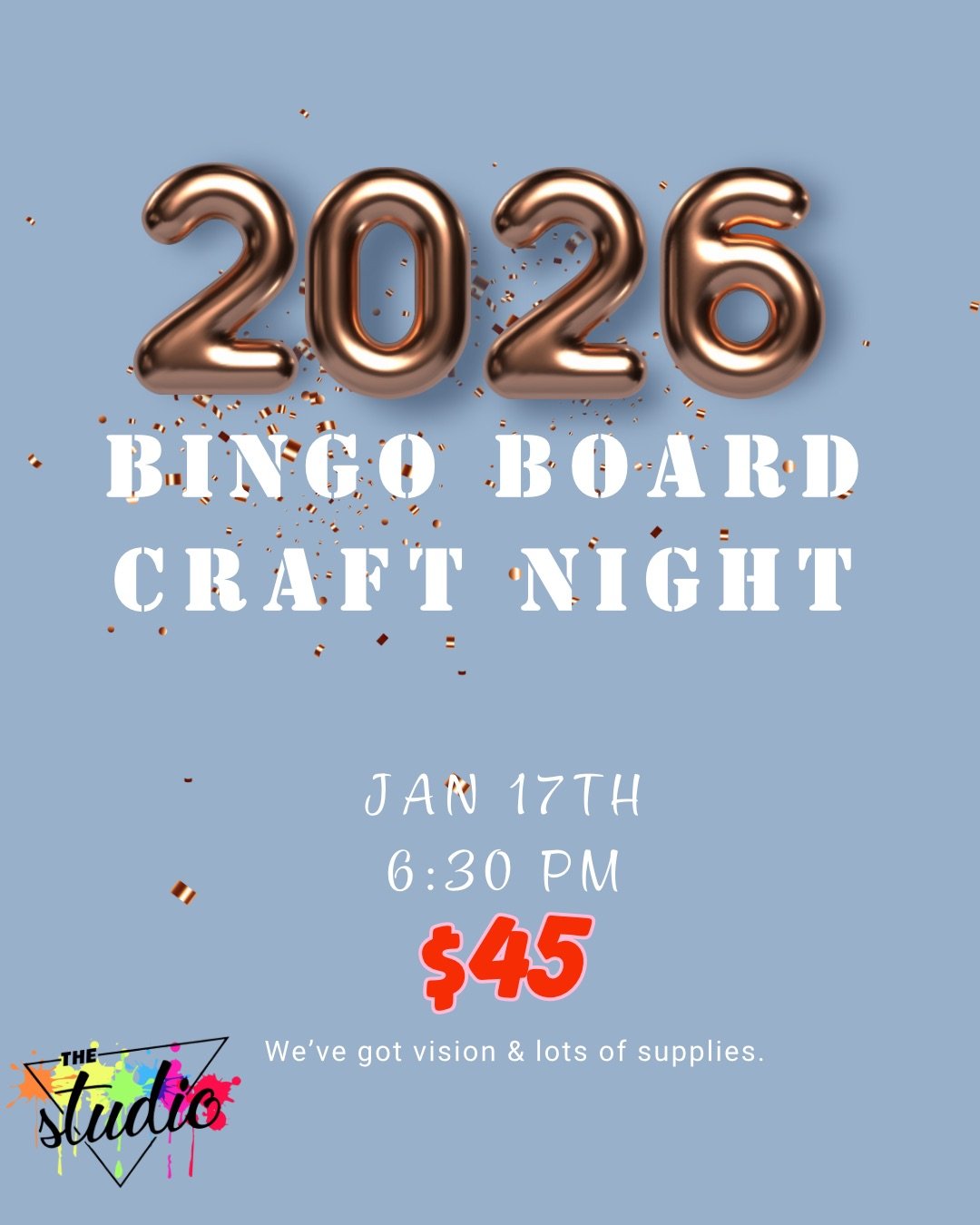 Bingo Vision Board Night (Adult Only)!