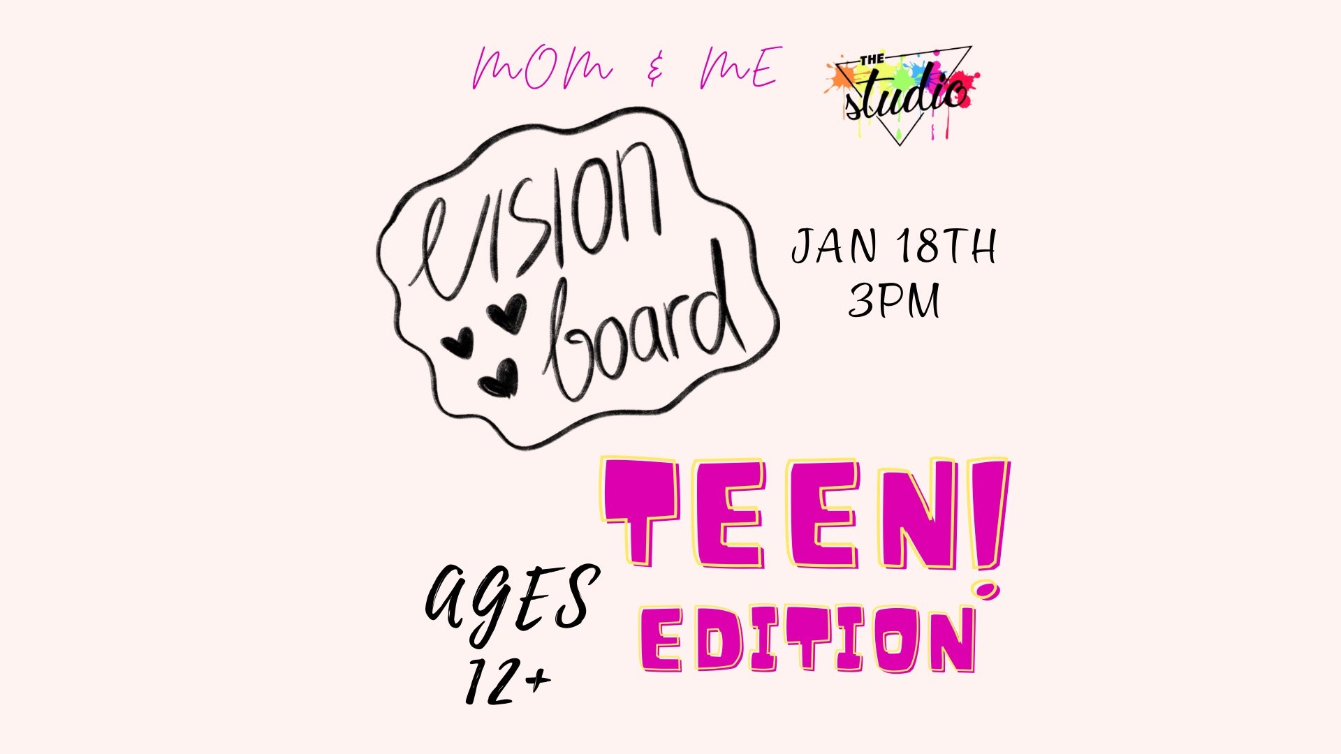 Mom & Me Vision Board Night (Teen Edition!)