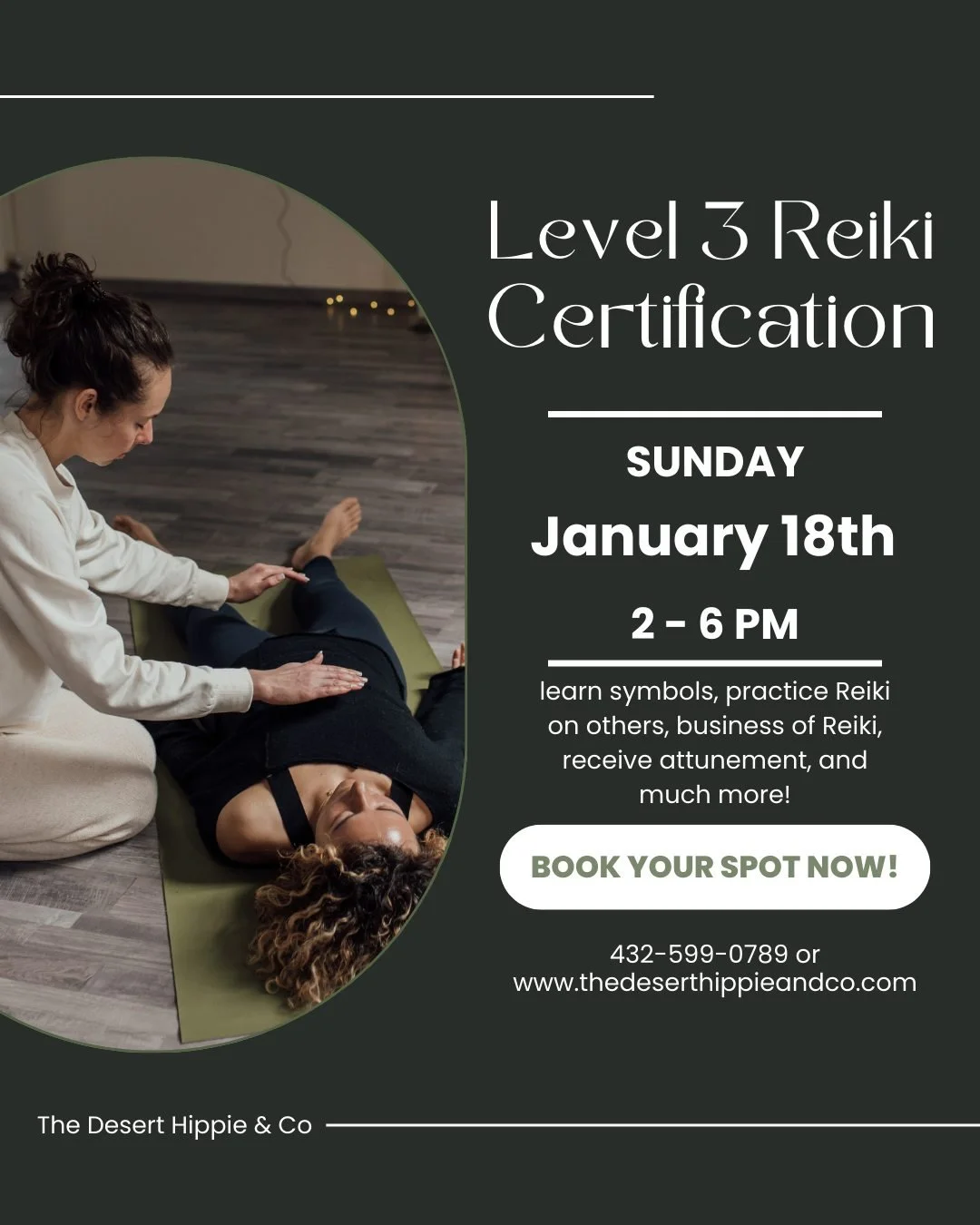 Level 3 Reiki Master/Teacher Certification