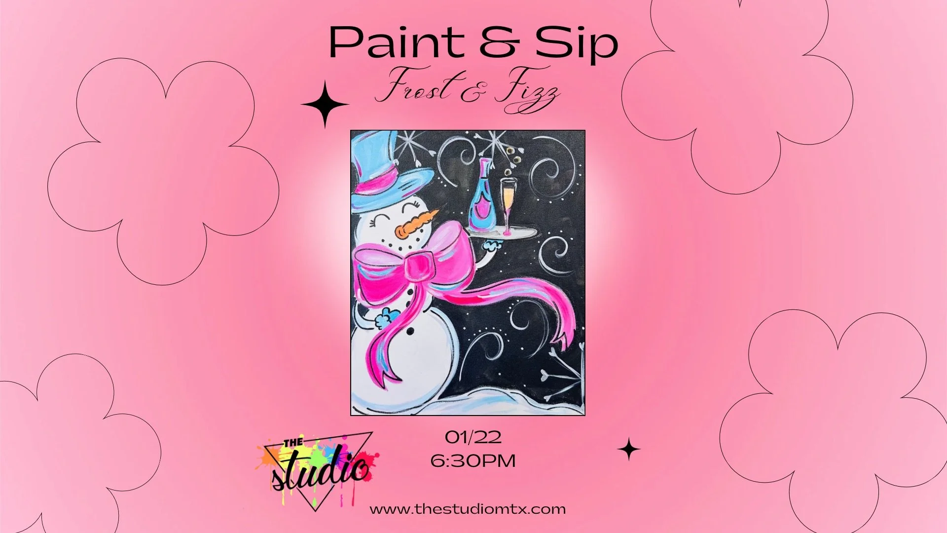 Paint & Sip: Frost and Fizz 