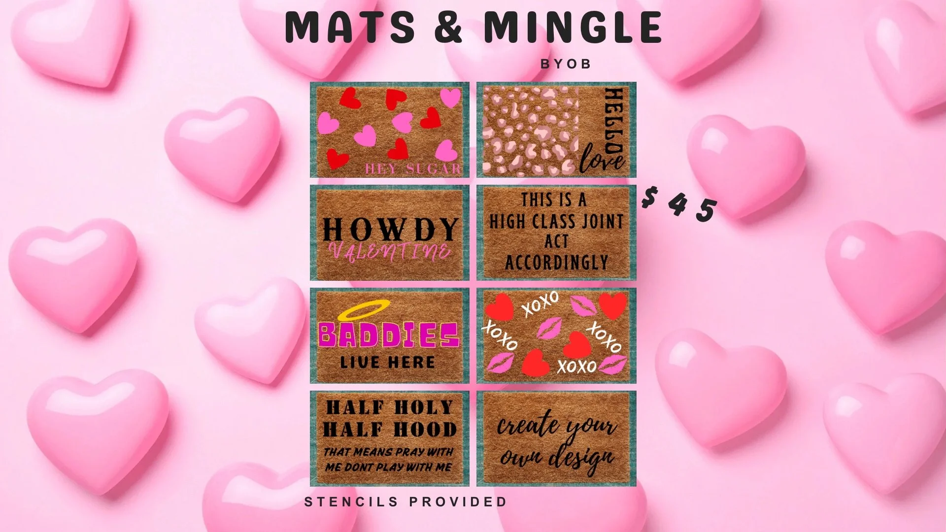 Mats & Mingle - Valentines Edition