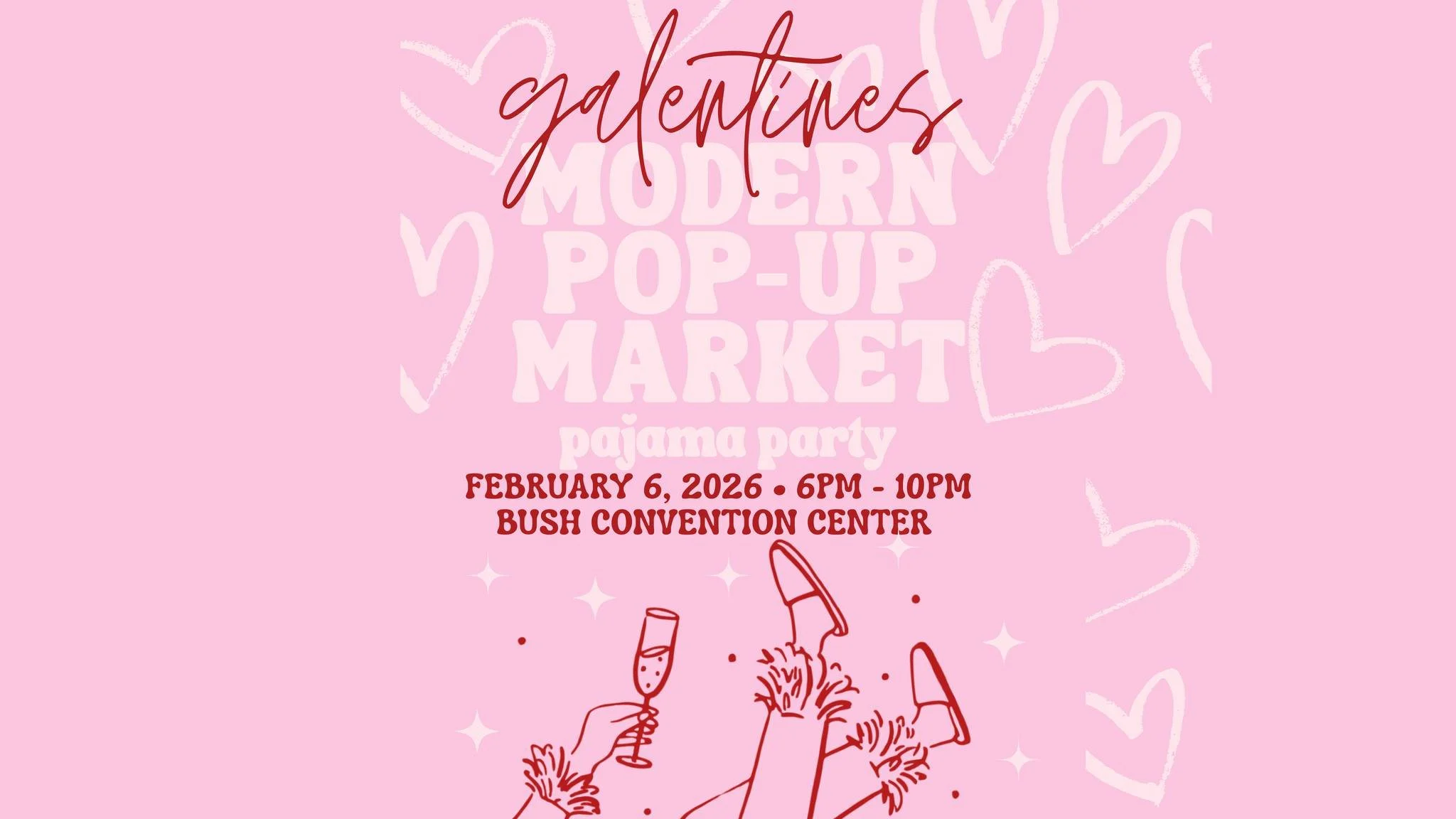 Galentine’s Pajama Party