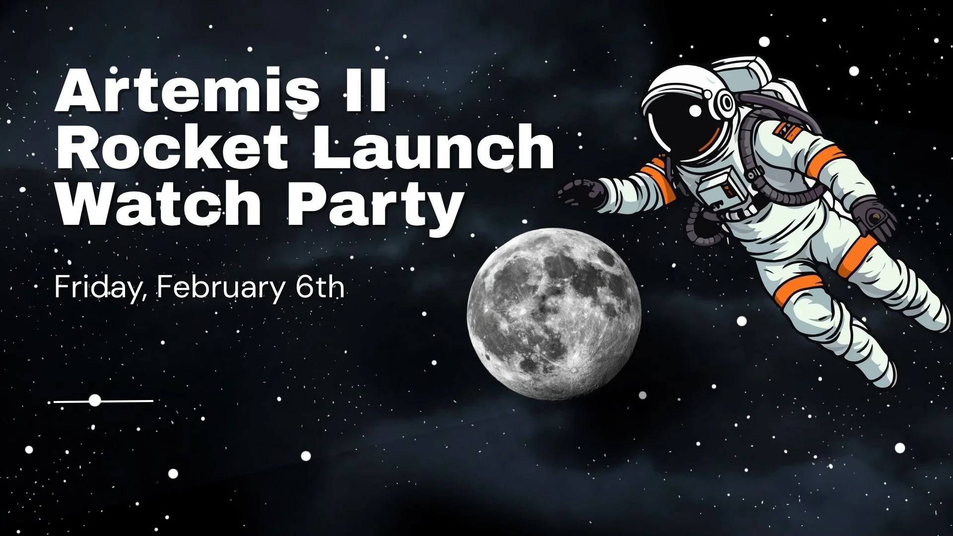 Artemis II Rocket Launch Party at The Museum of The Southwest