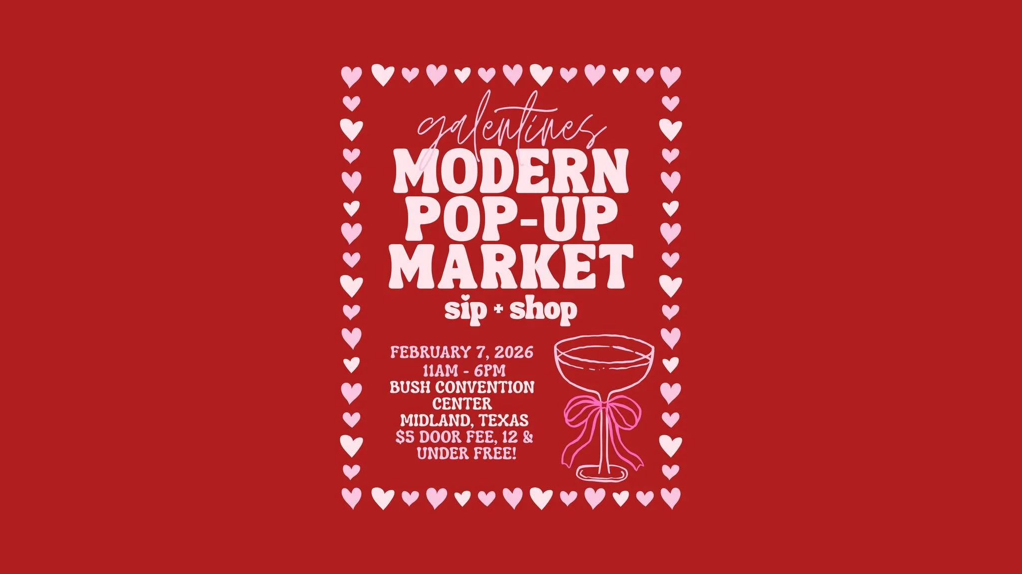 Galentine Sip & Shop