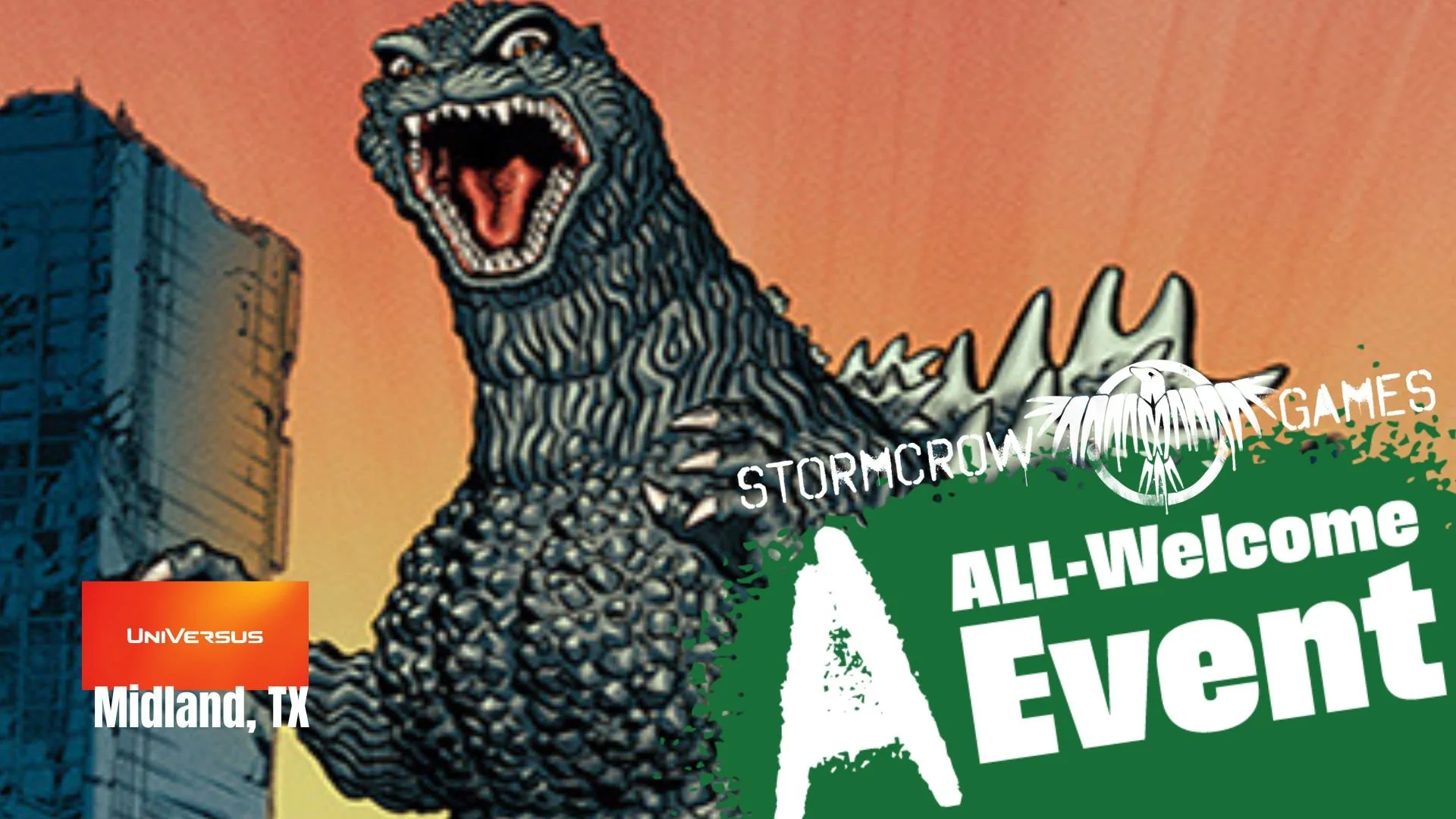 Midland Universus Godzilla Pre-Release