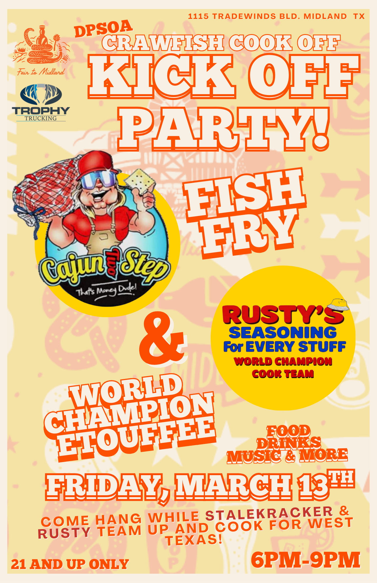 Crawfish Cook Off Kick Off Party