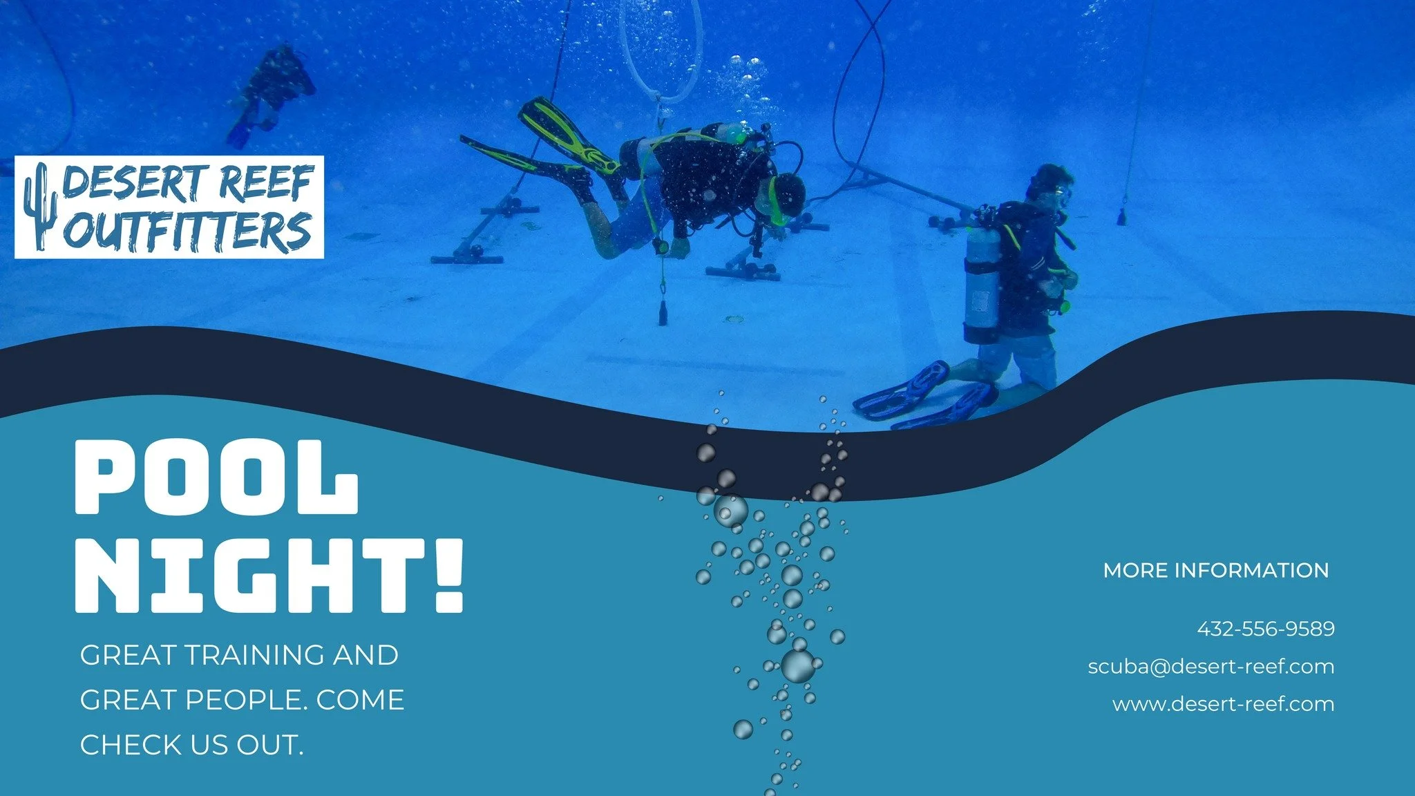 Pool Night with Desert Reef Outfitters