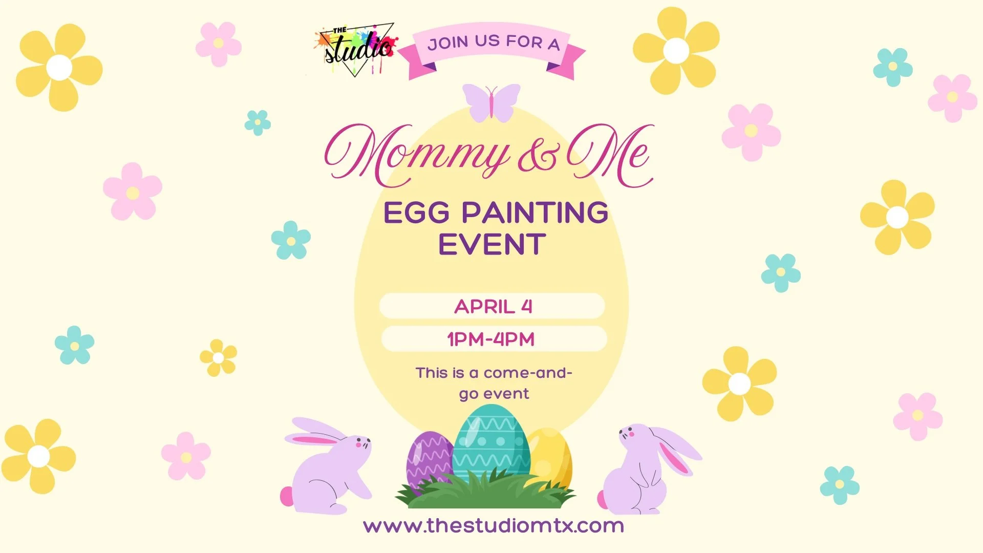 Mommy & Me: Egg Painting Event 