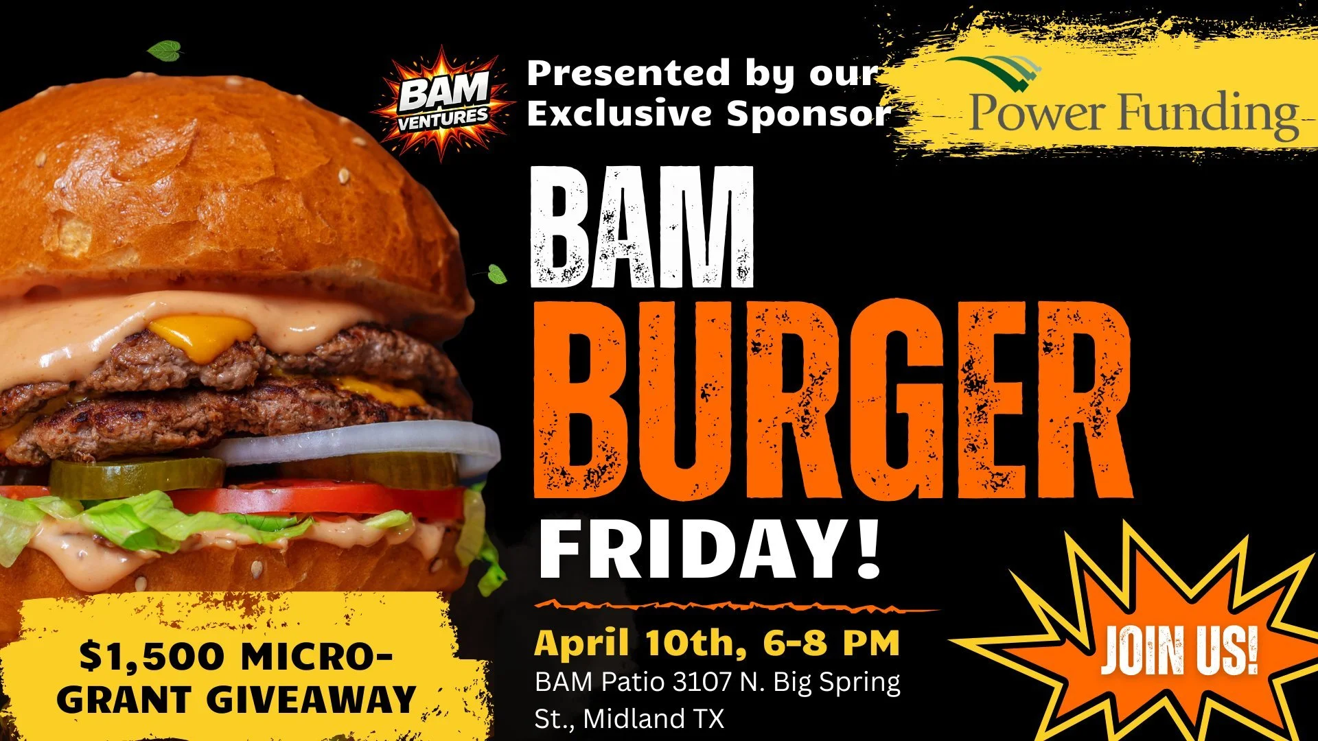 BAM Burger Friday