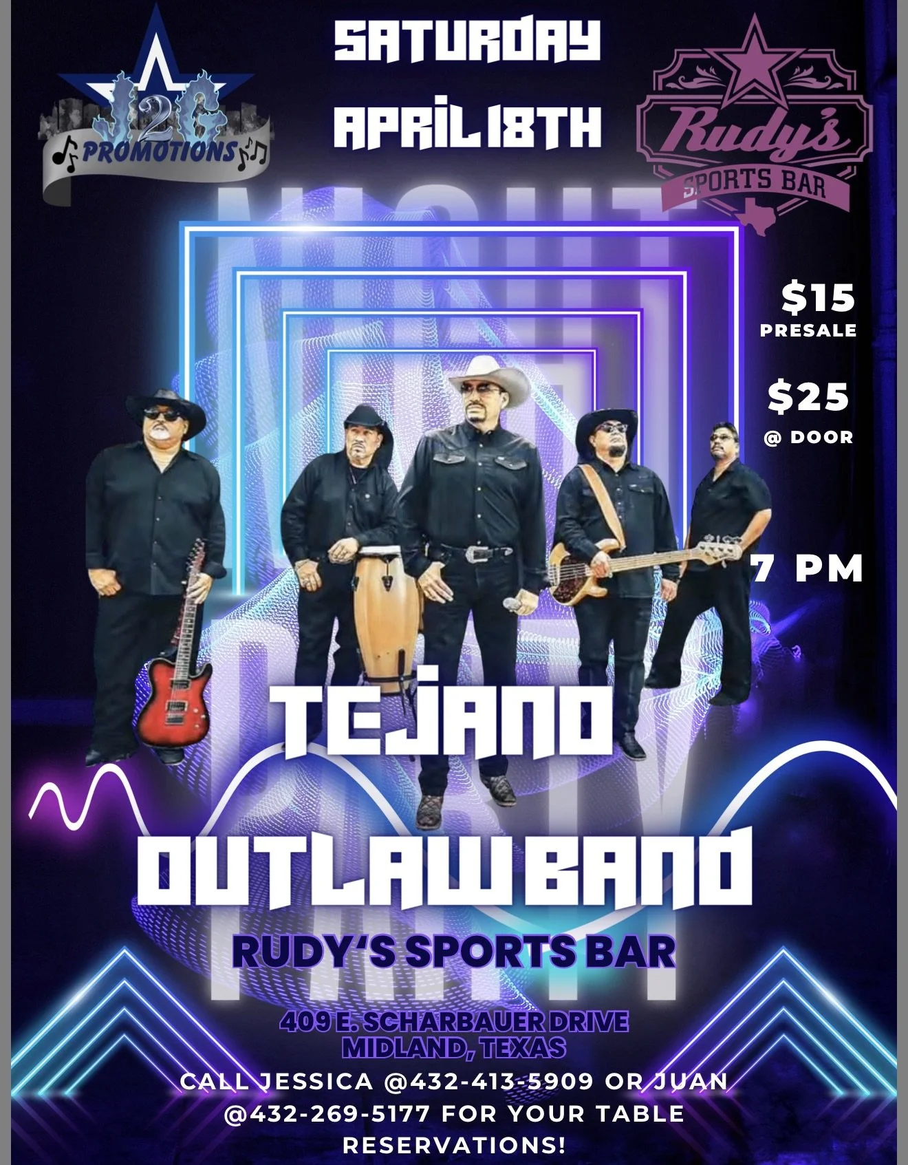 Tejano Outlaw band