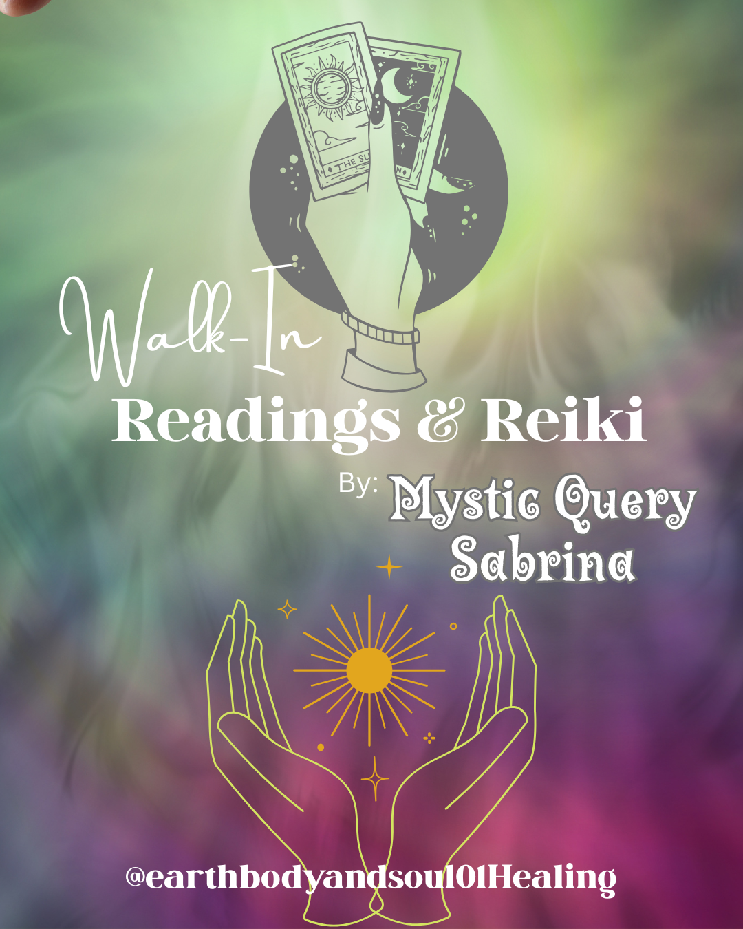 Walk-in Readings & Reiki with Mystic Query Sabrina