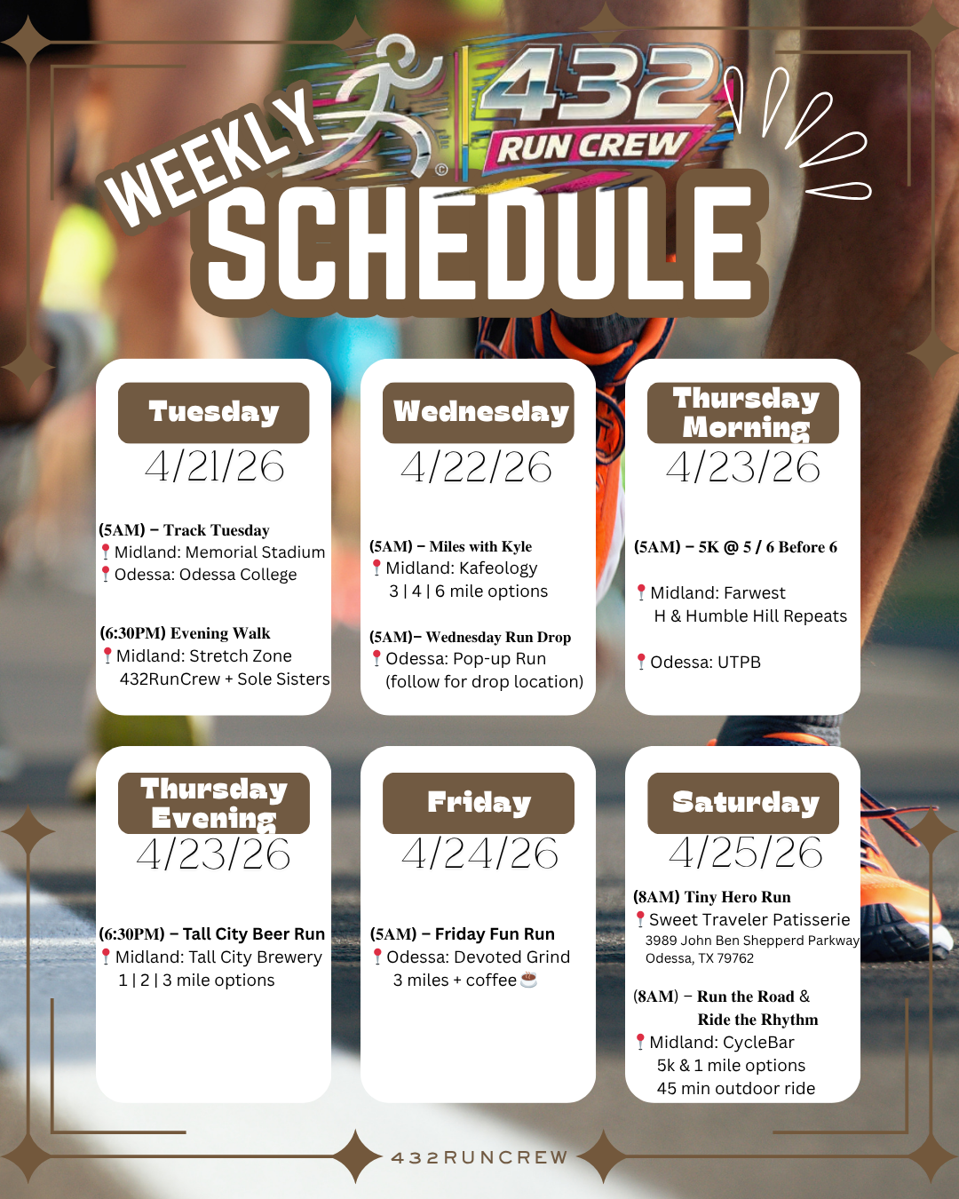 The 432 Run Crew 5K @ 5 / 6