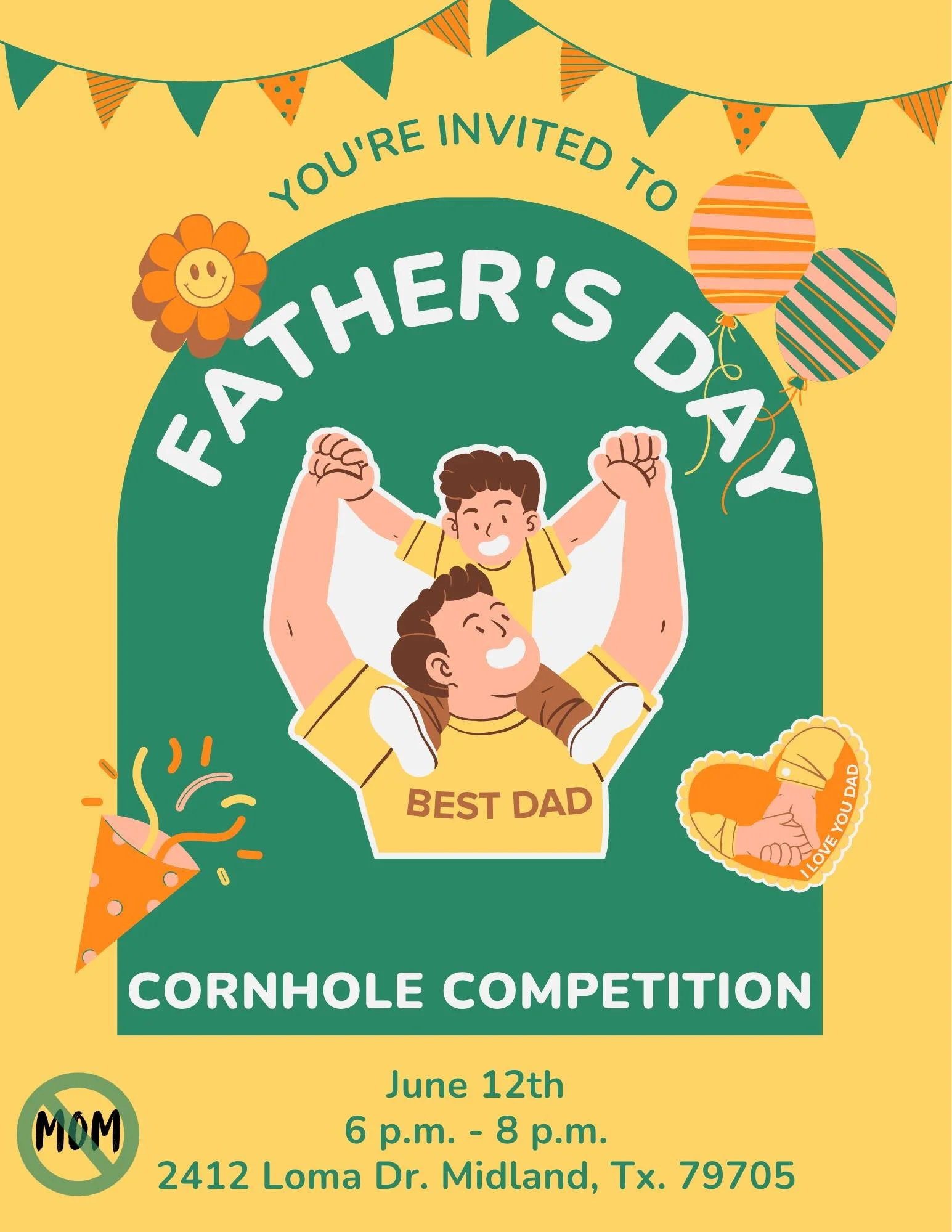 Father's Day Cornhole Competition