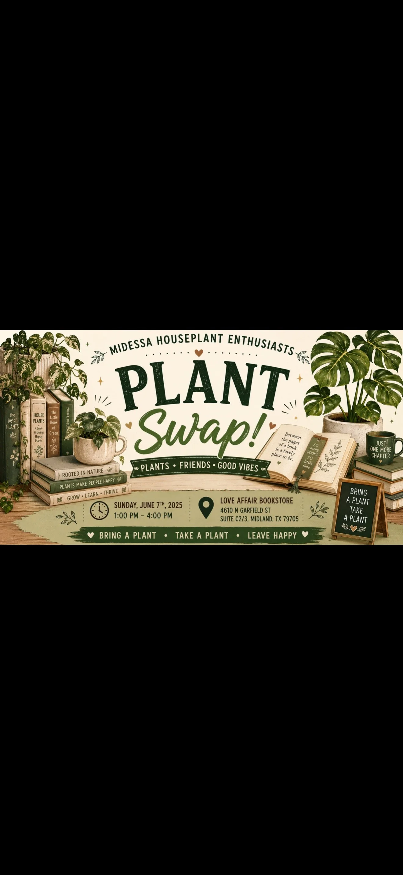 Midessa Houseplant Enthusiasts Plant Swap