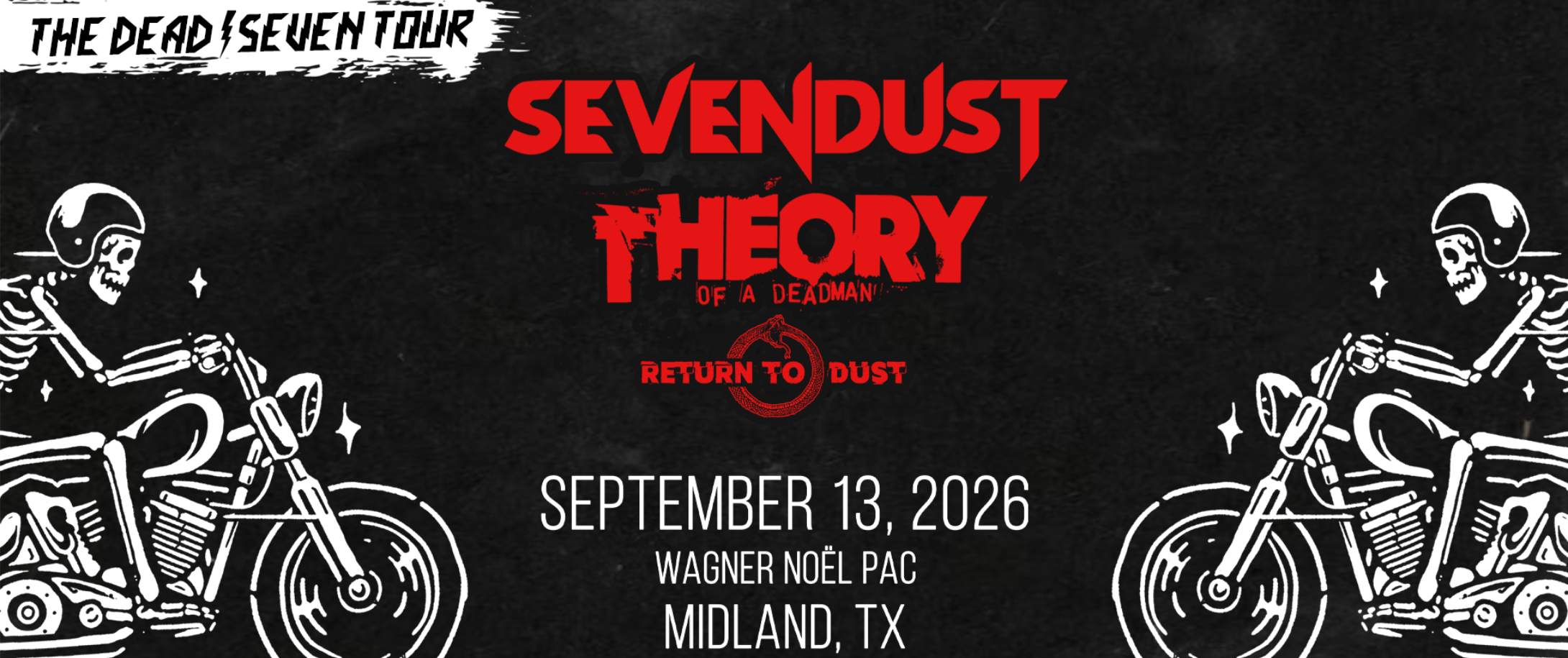 Sevendust & Theory of a Deadman The Dead / Seven Tour