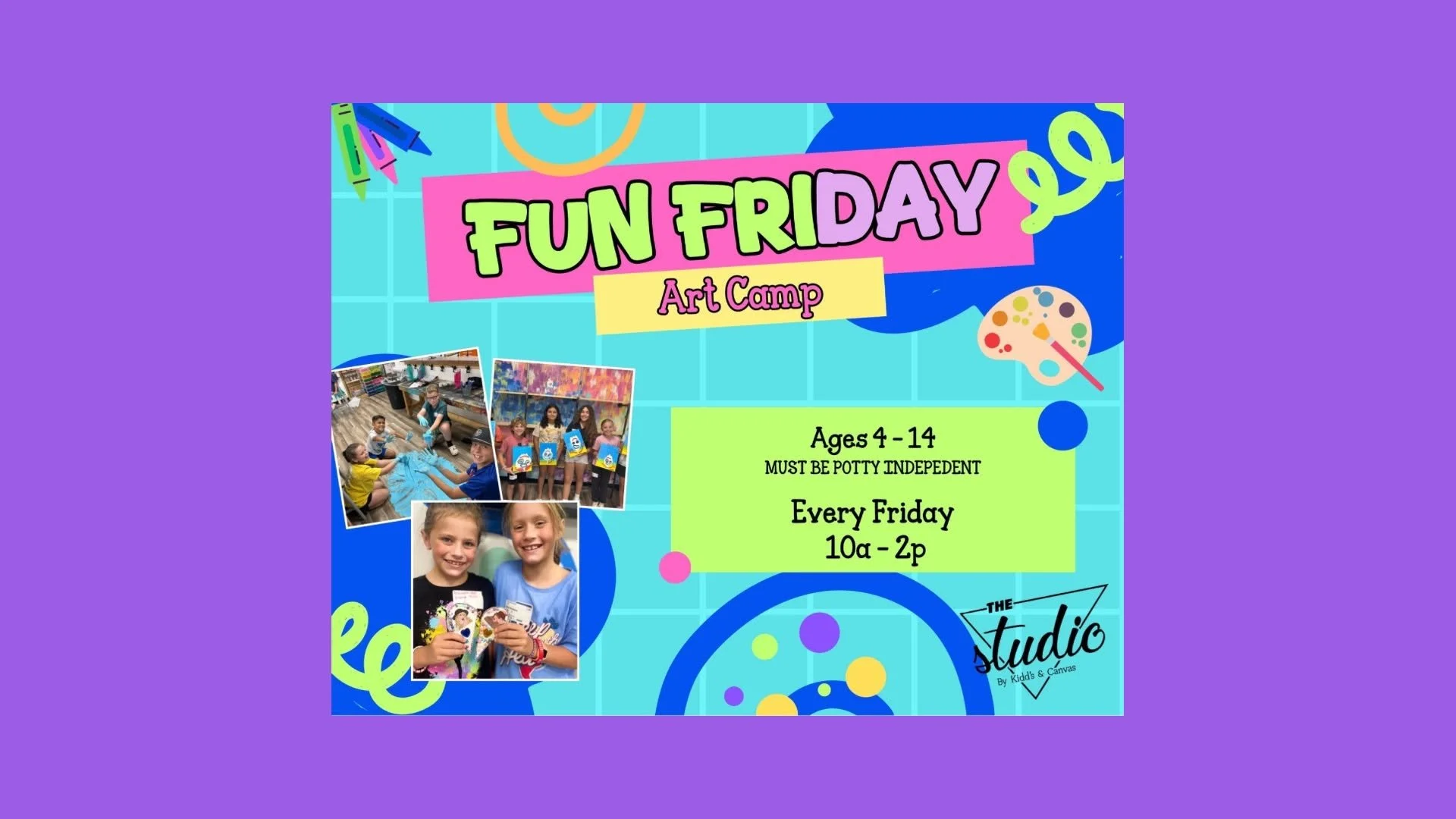 Fun Friday Art Camp