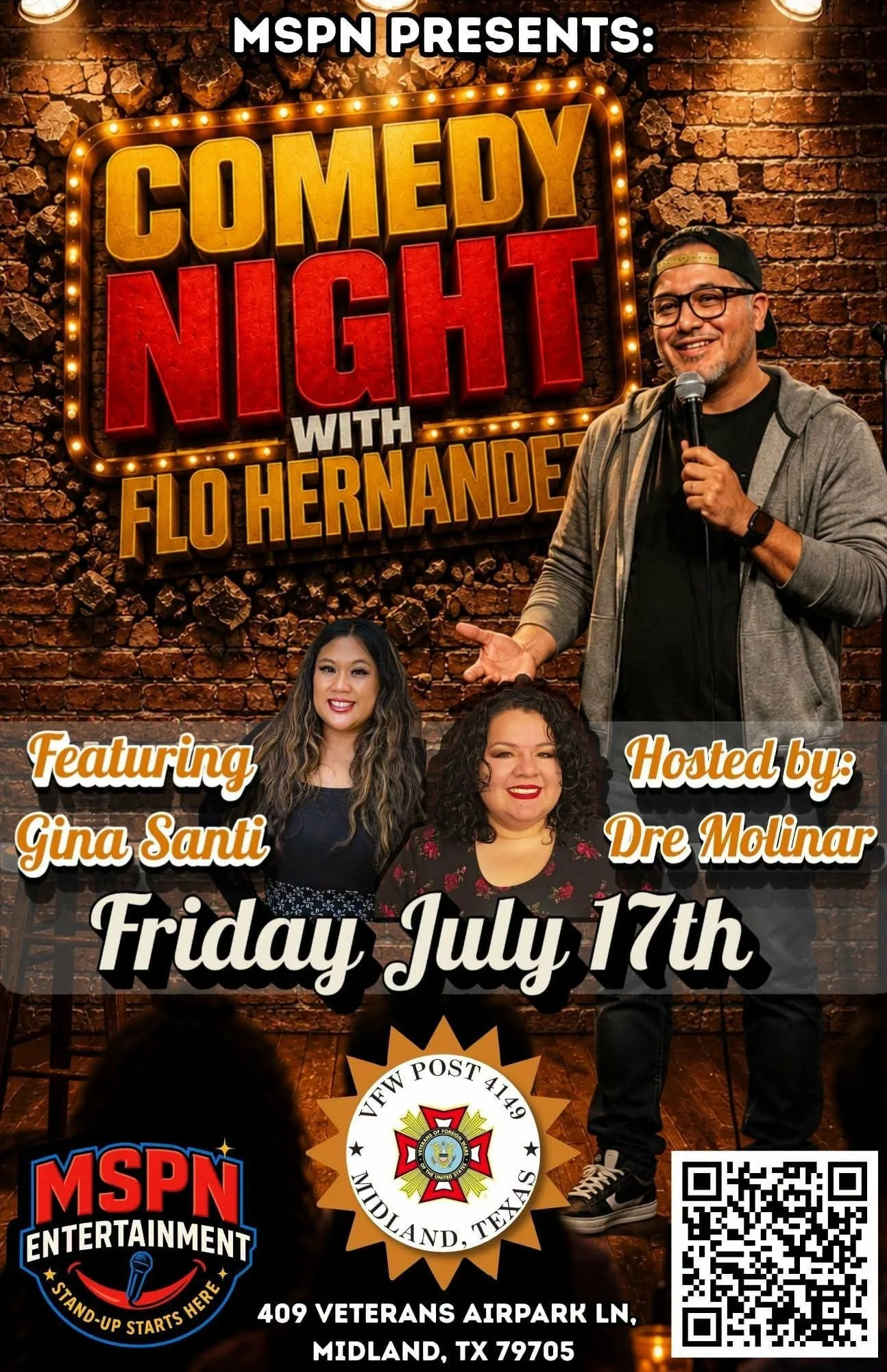 MSPN Comedy Flo Hernandez