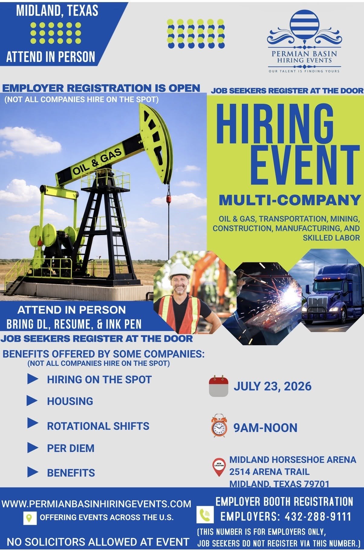 Oil & Gas Hiring Event